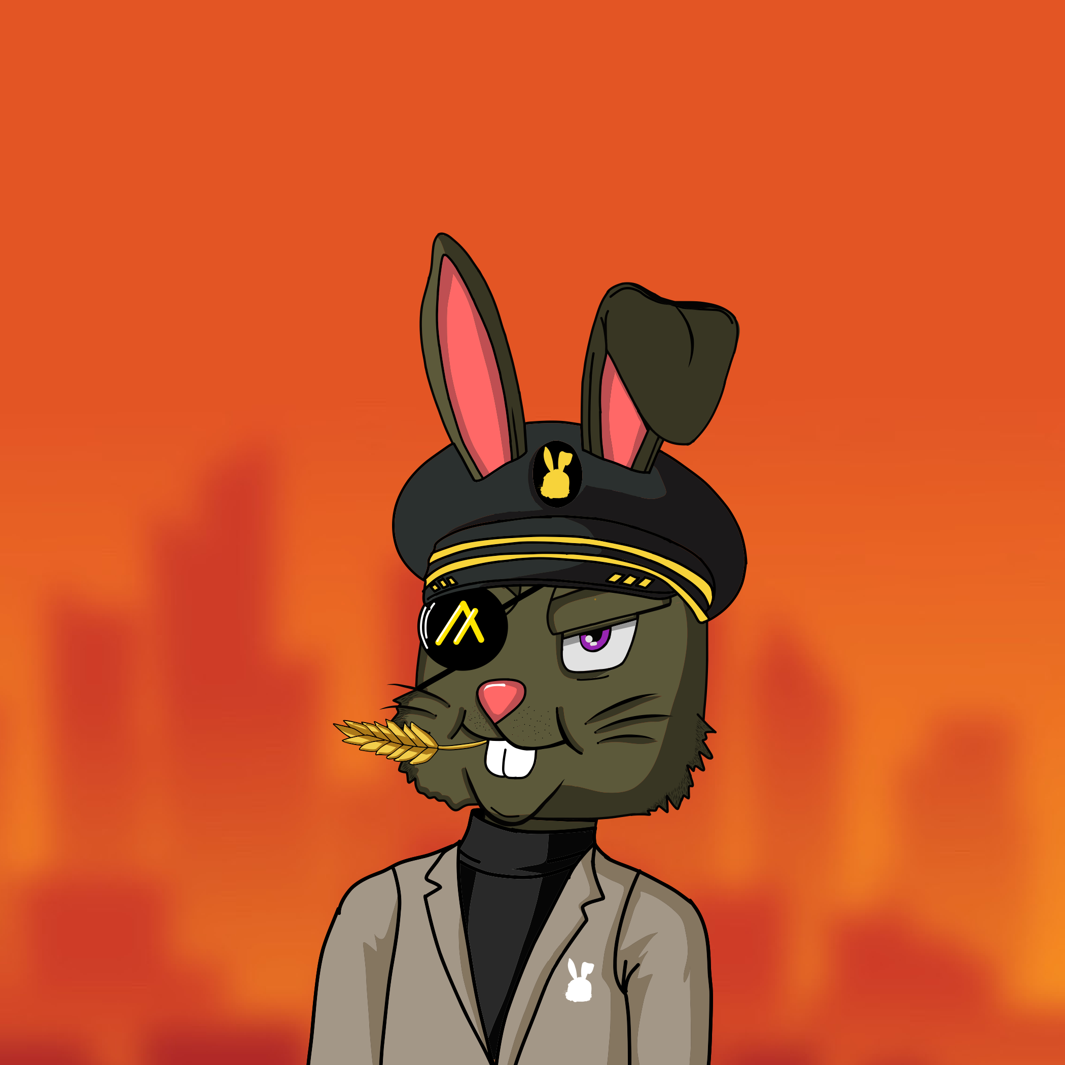 Mean Rabbit V1 #697 NFT on Algorand