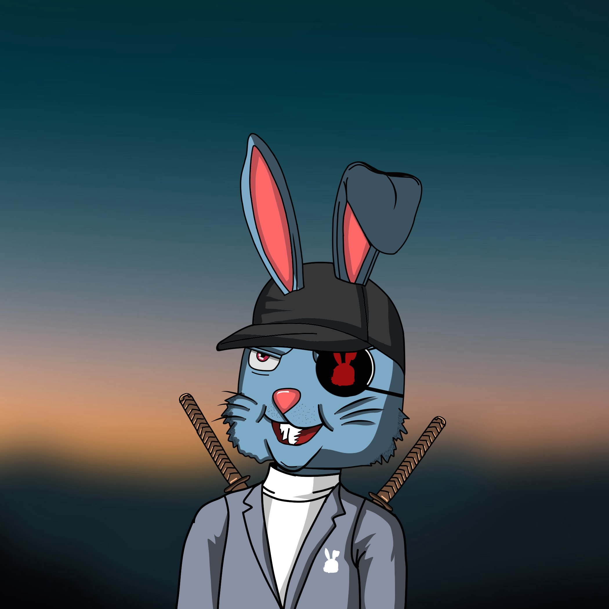 Mean Rabbit V1 #708 NFT on Algorand