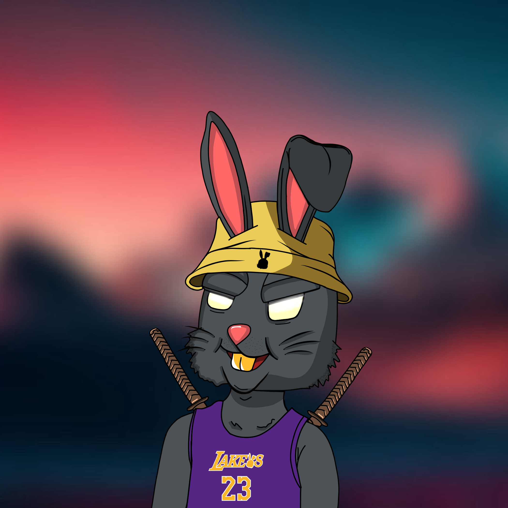 Mean Rabbit V1 #714 NFT on Algorand