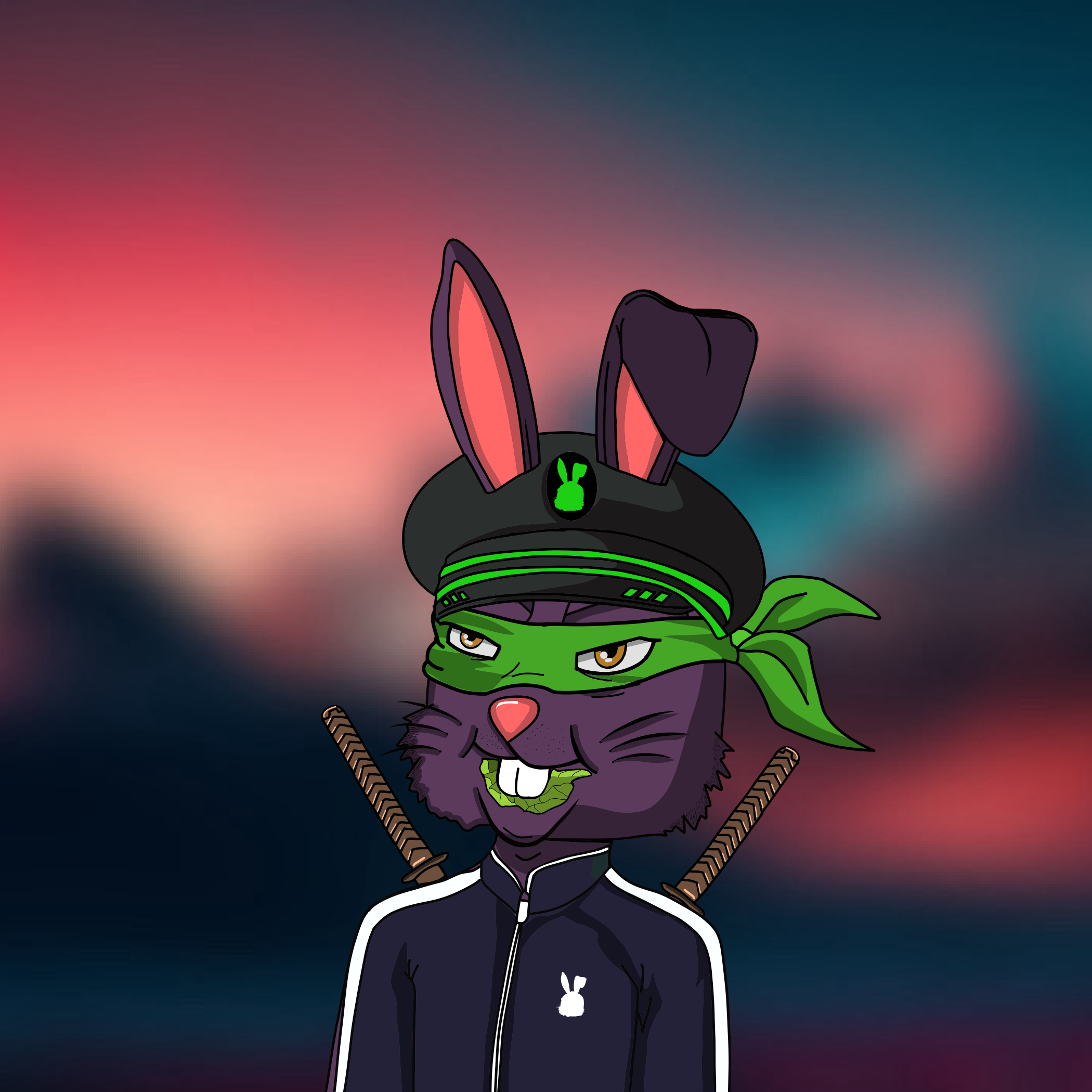 Mean Rabbit V1 #717 NFT on Algorand