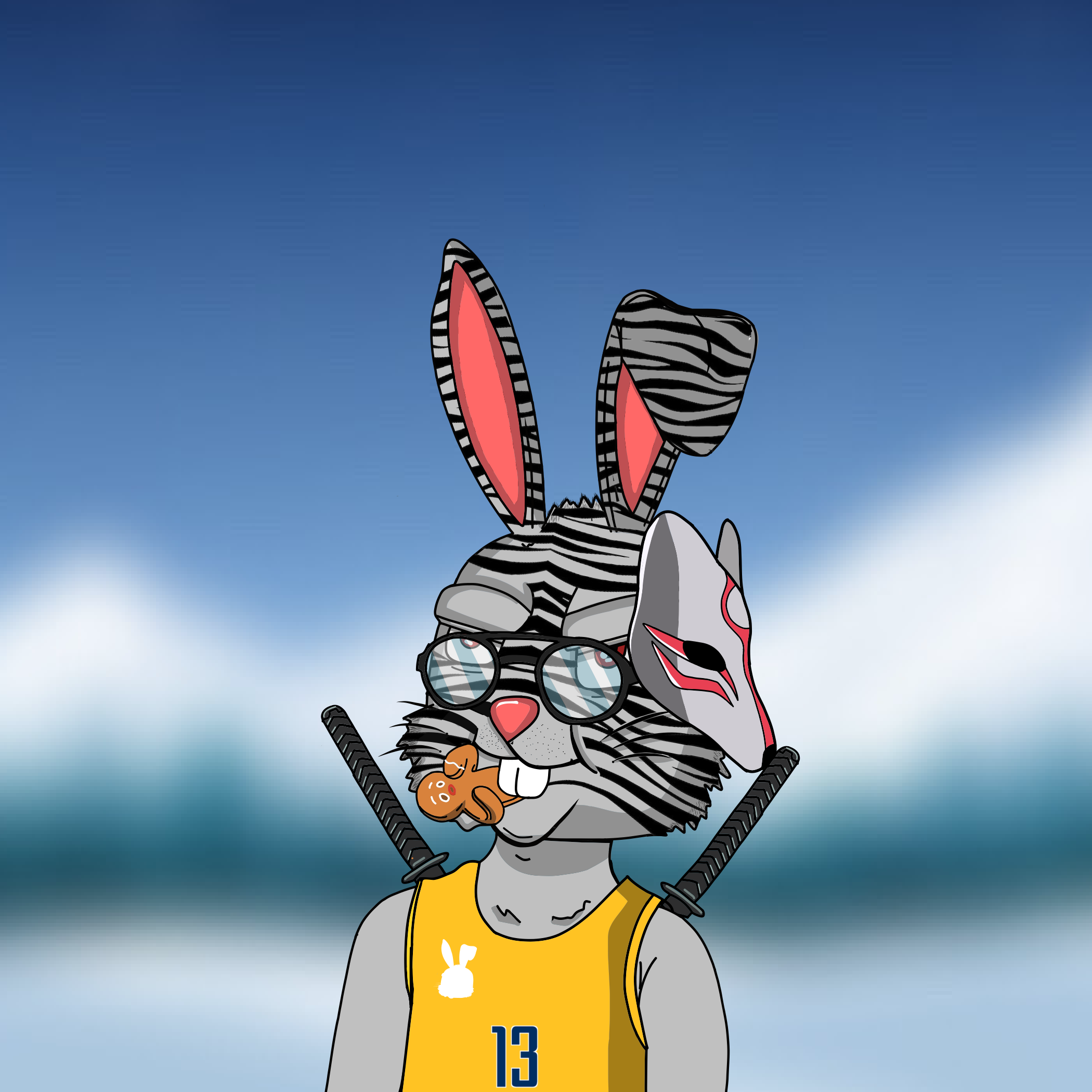 Mean Rabbit V1 #720 NFT on Algorand