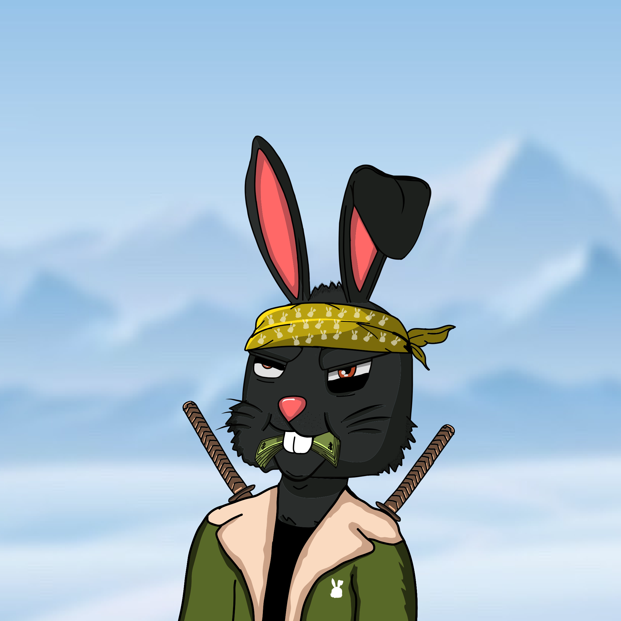 Mean Rabbit V1 #722 NFT on Algorand