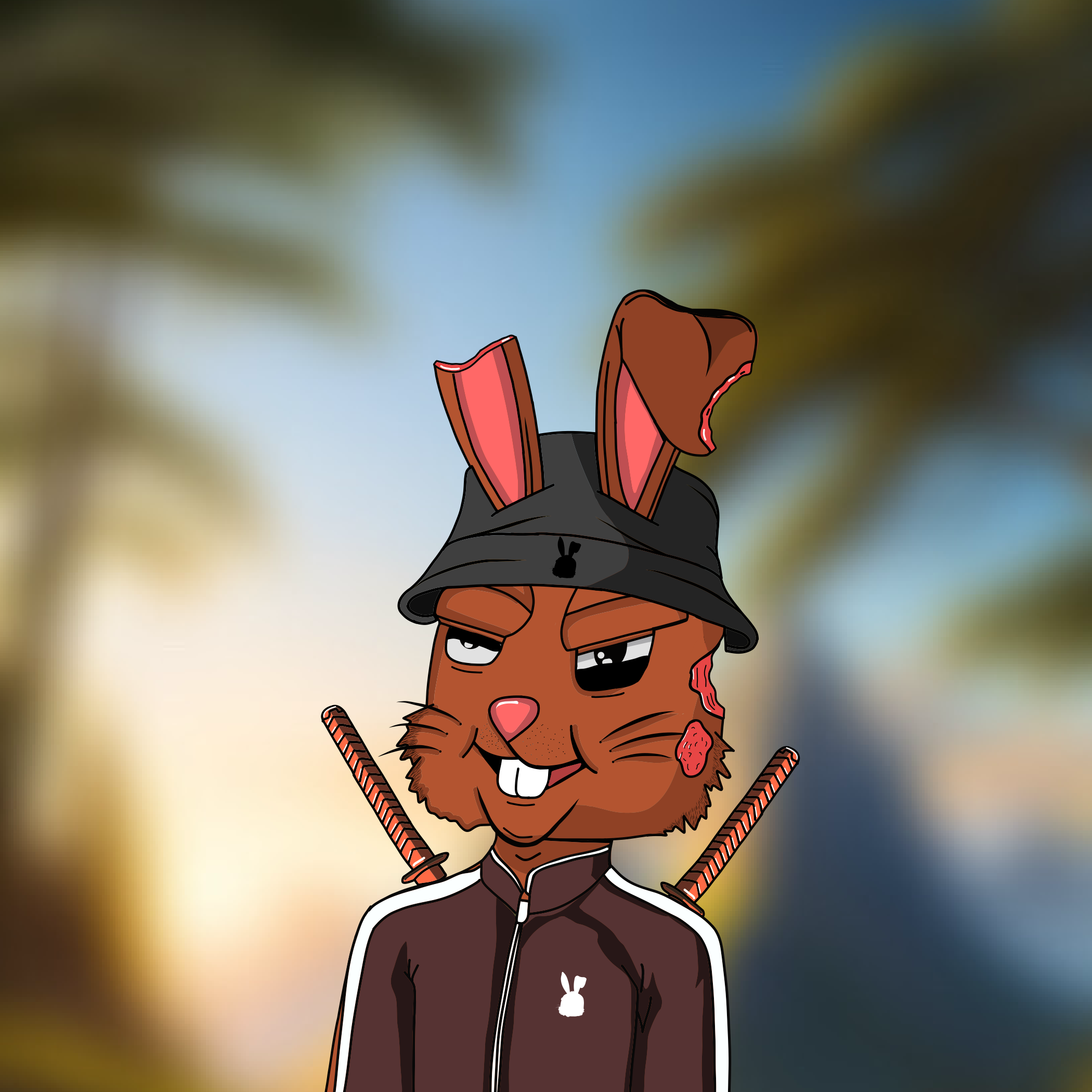 Mean Rabbit V1 #723 NFT on Algorand