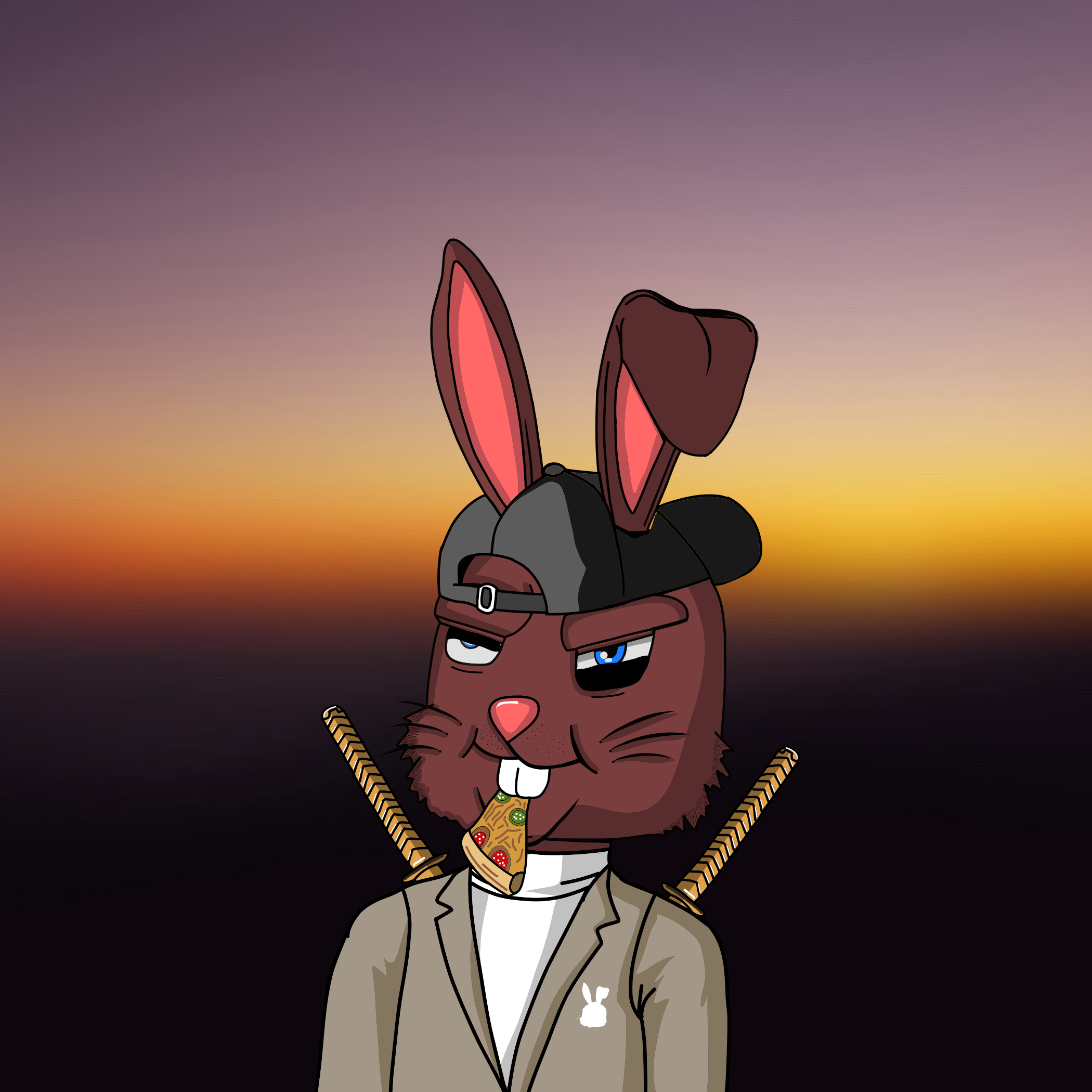 Mean Rabbit V1 #725 NFT on Algorand