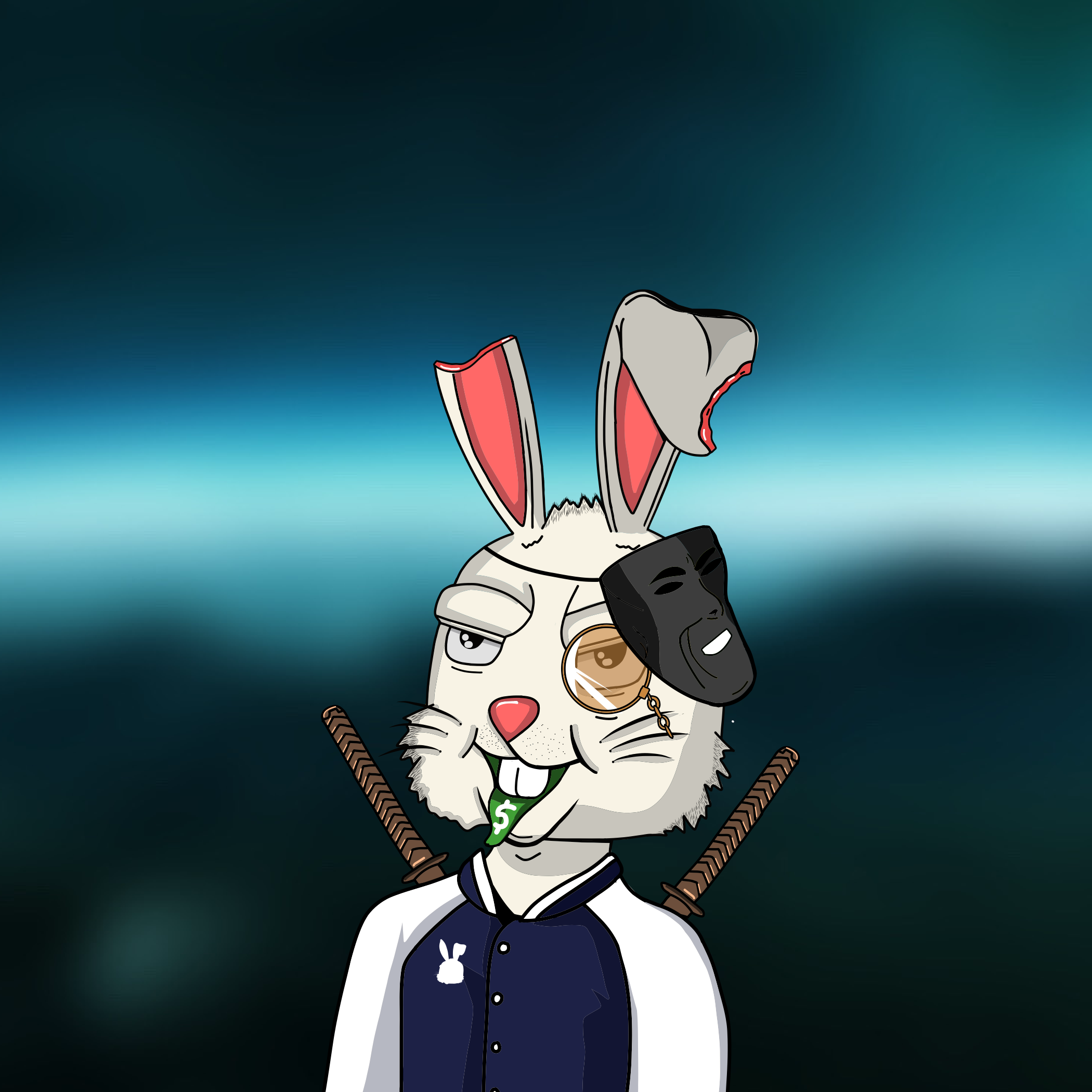 Mean Rabbit V1 #728 NFT on Algorand