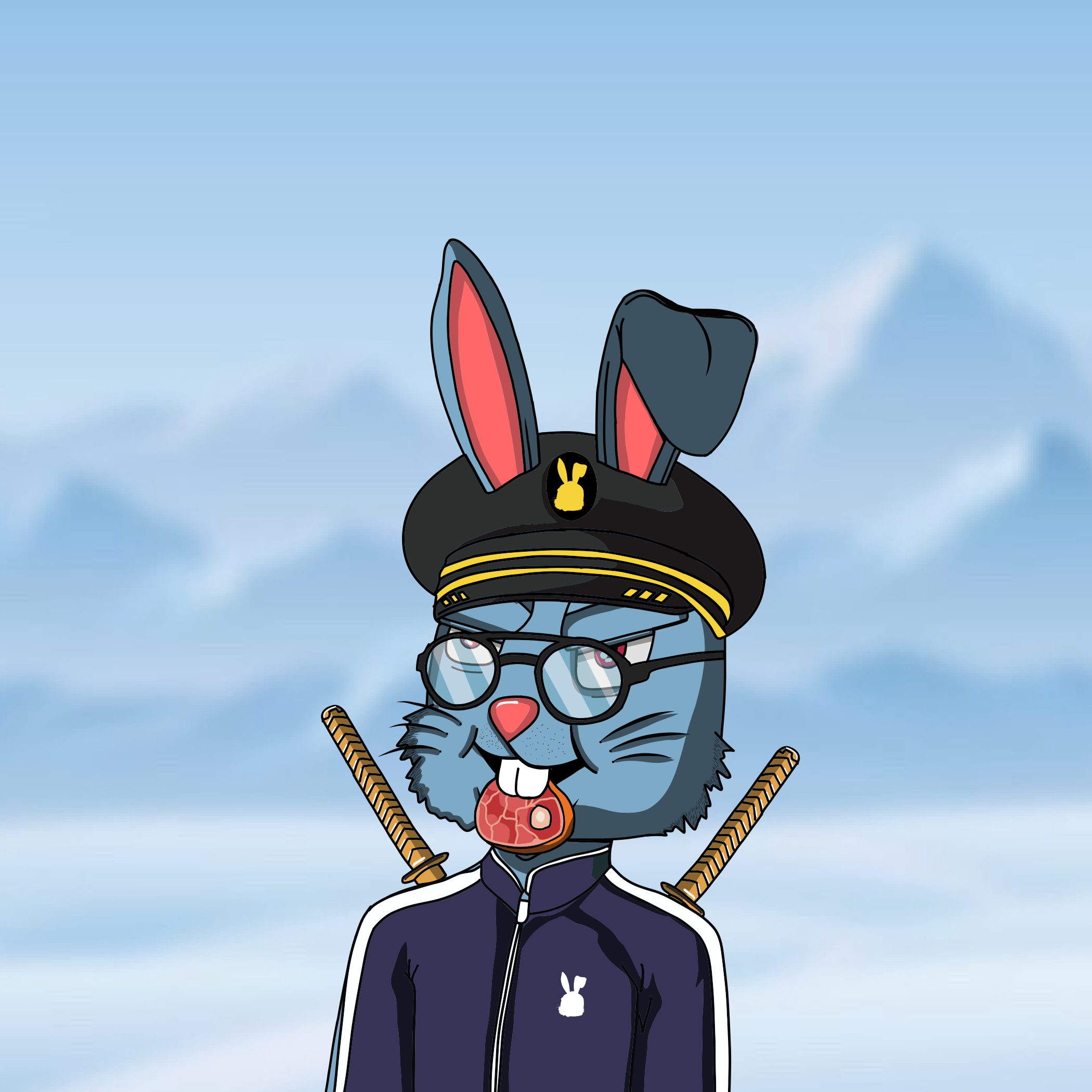 Mean Rabbit V1 #730 NFT on Algorand