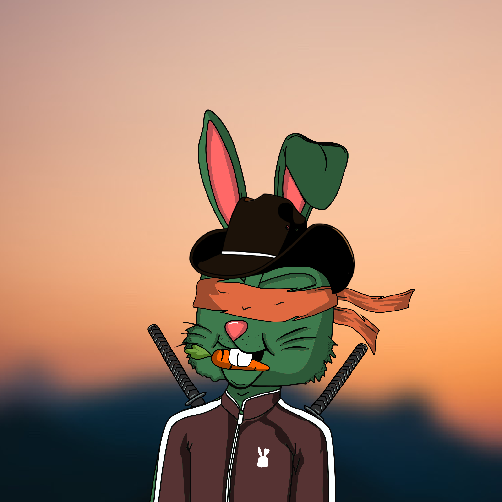 Mean Rabbit V1 #731 NFT on Algorand