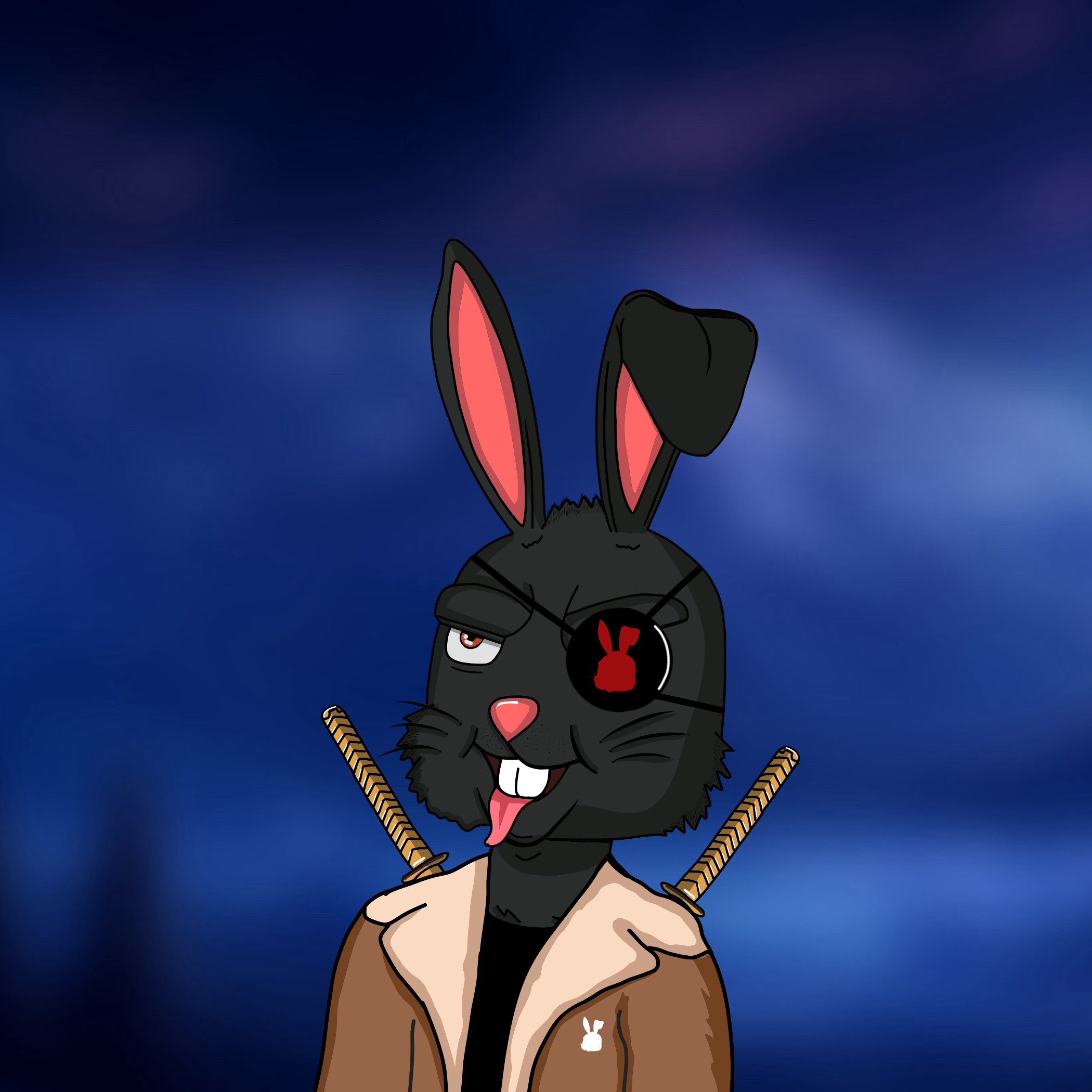 Mean Rabbit V1 #744 NFT on Algorand