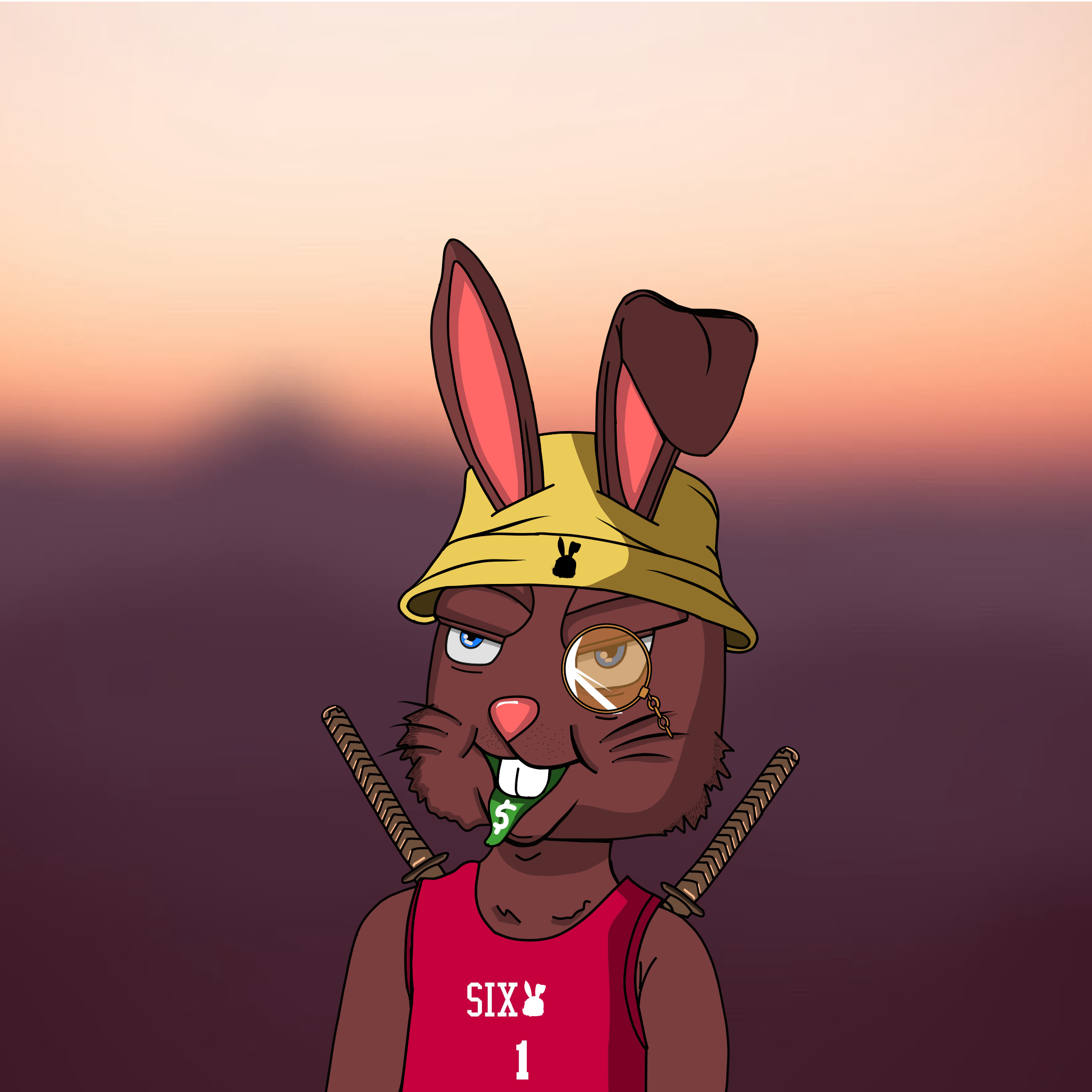 Mean Rabbit V1 #219 NFT on Algorand