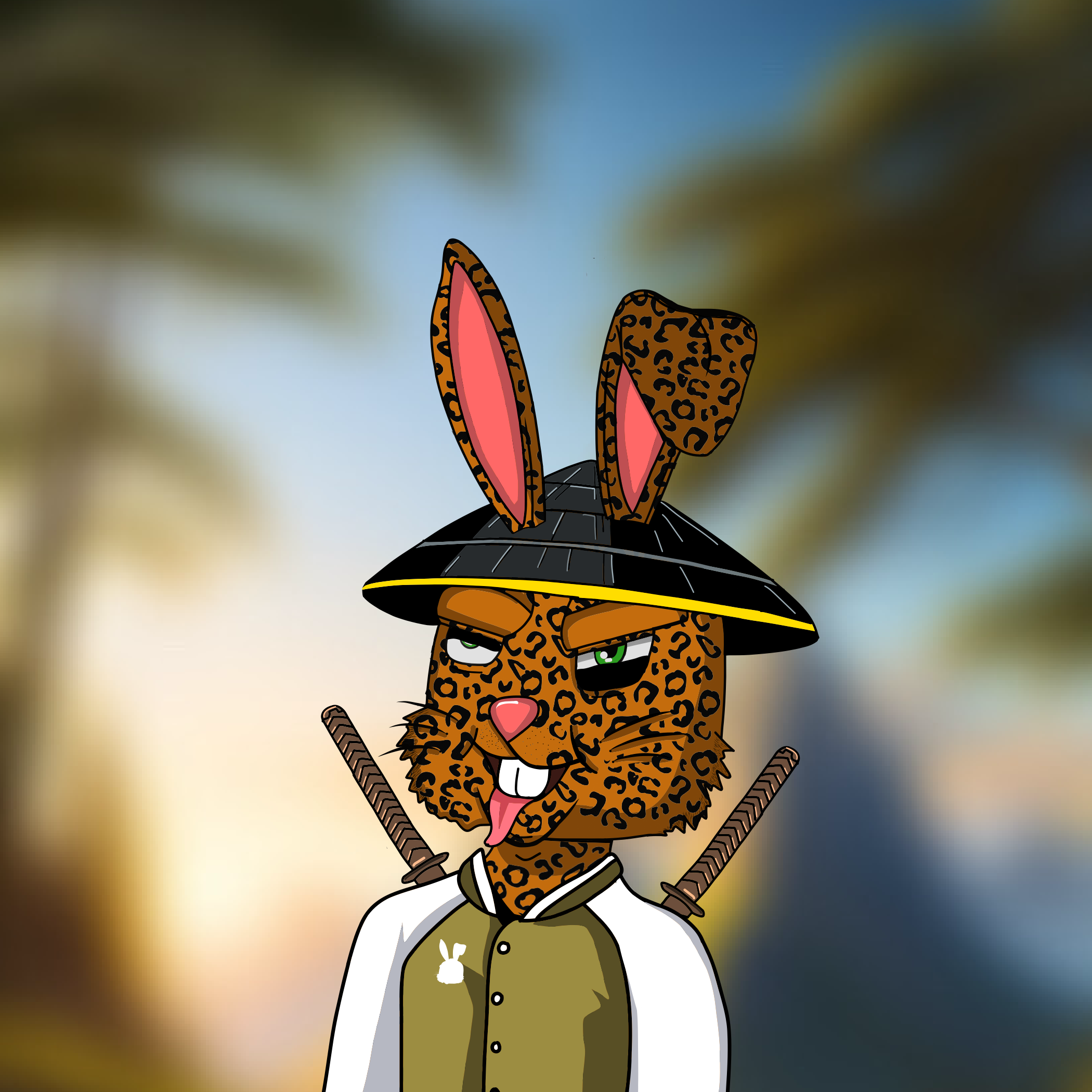 Mean Rabbit V1 #225 NFT on Algorand