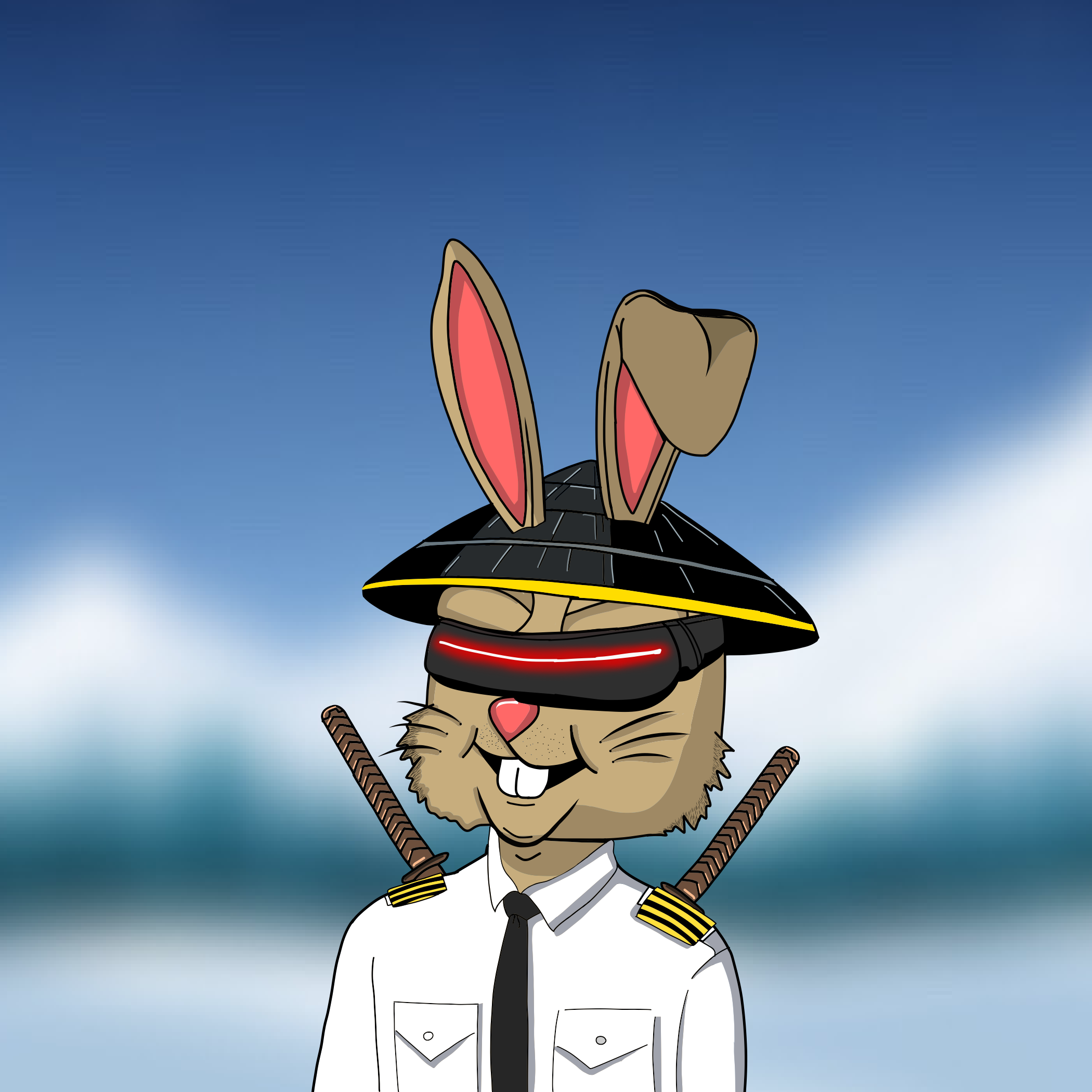 Mean Rabbit V1 #226 NFT on Algorand