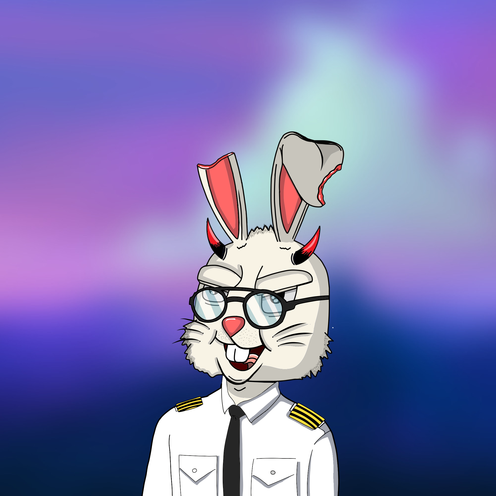 Mean Rabbit V1 #227 NFT on Algorand