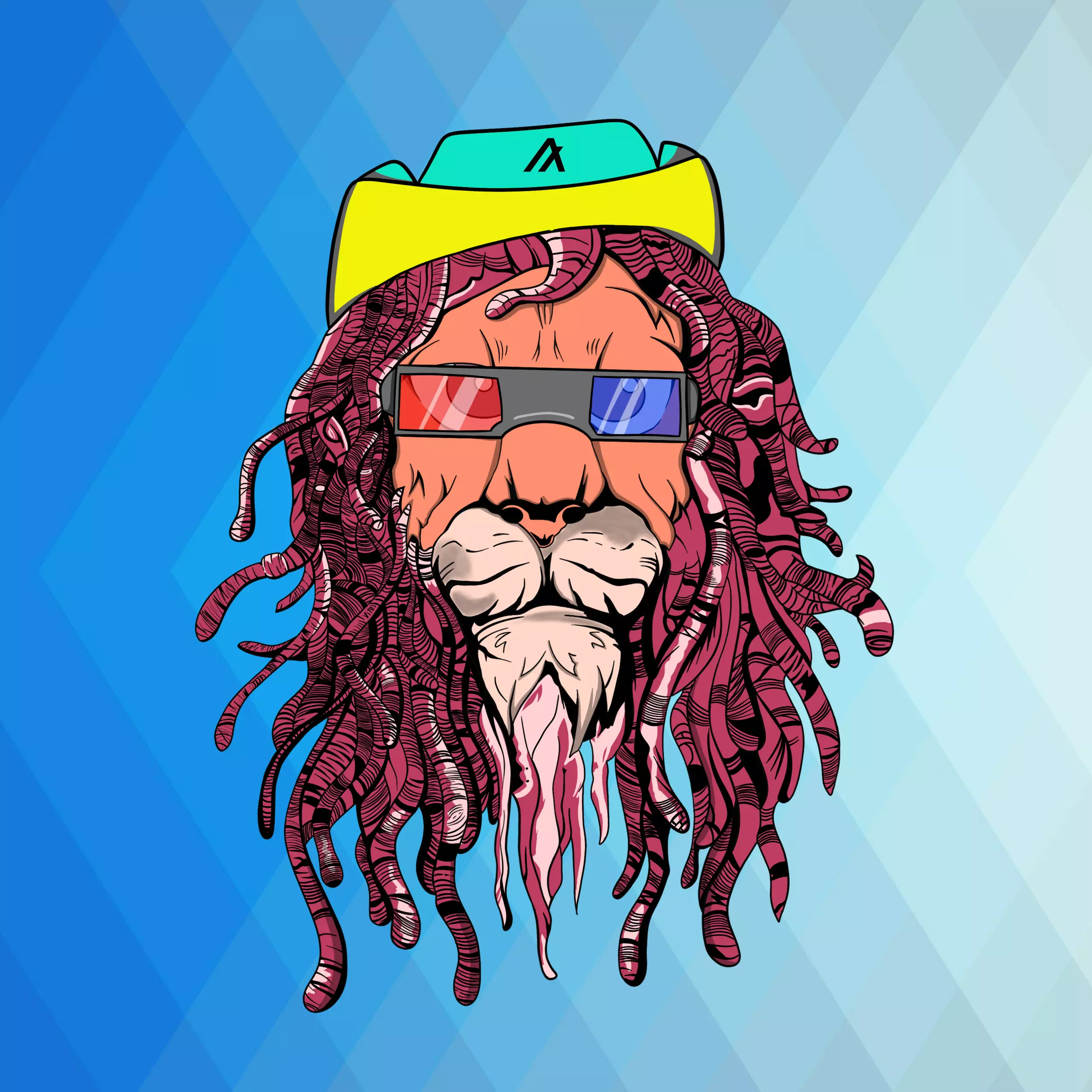 Reggae Lions #307 NFT on Algorand