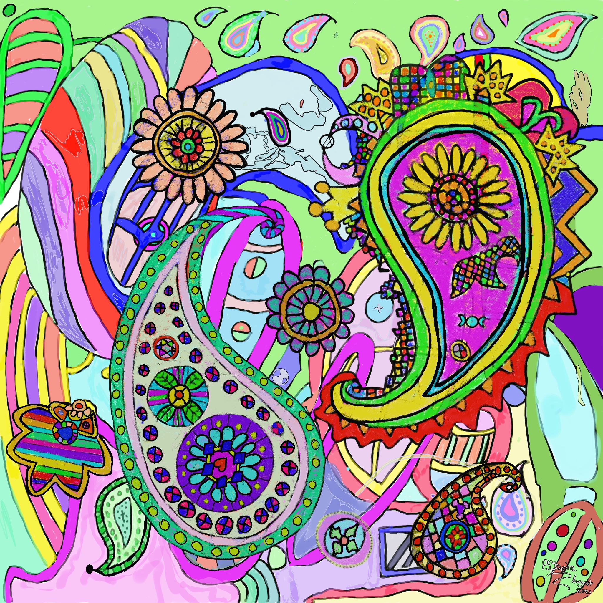 Paisley7 NFT on Algorand