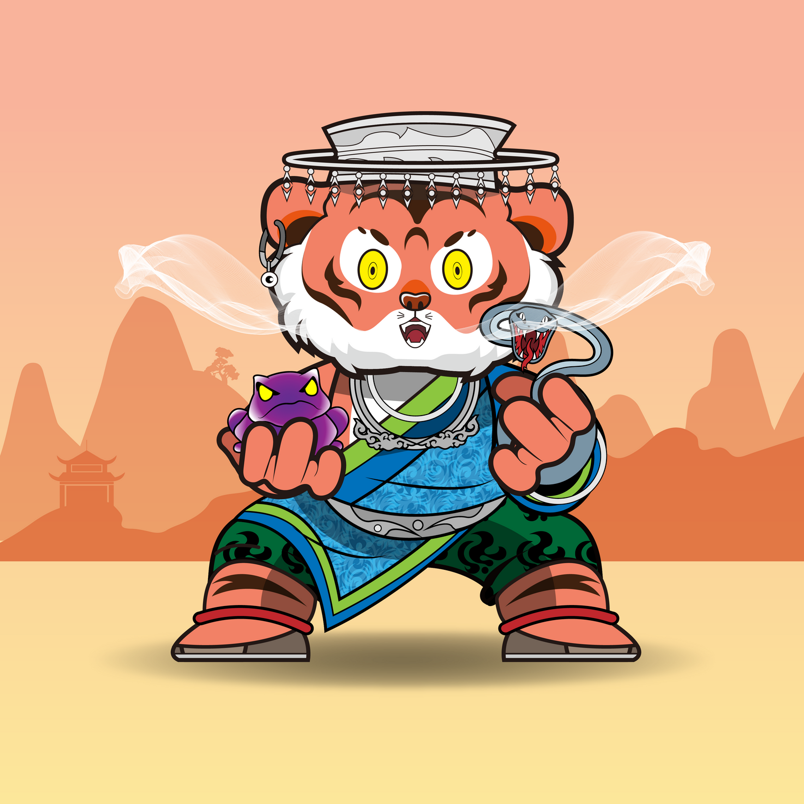 Wushu Chi #1372 NFT on Algorand