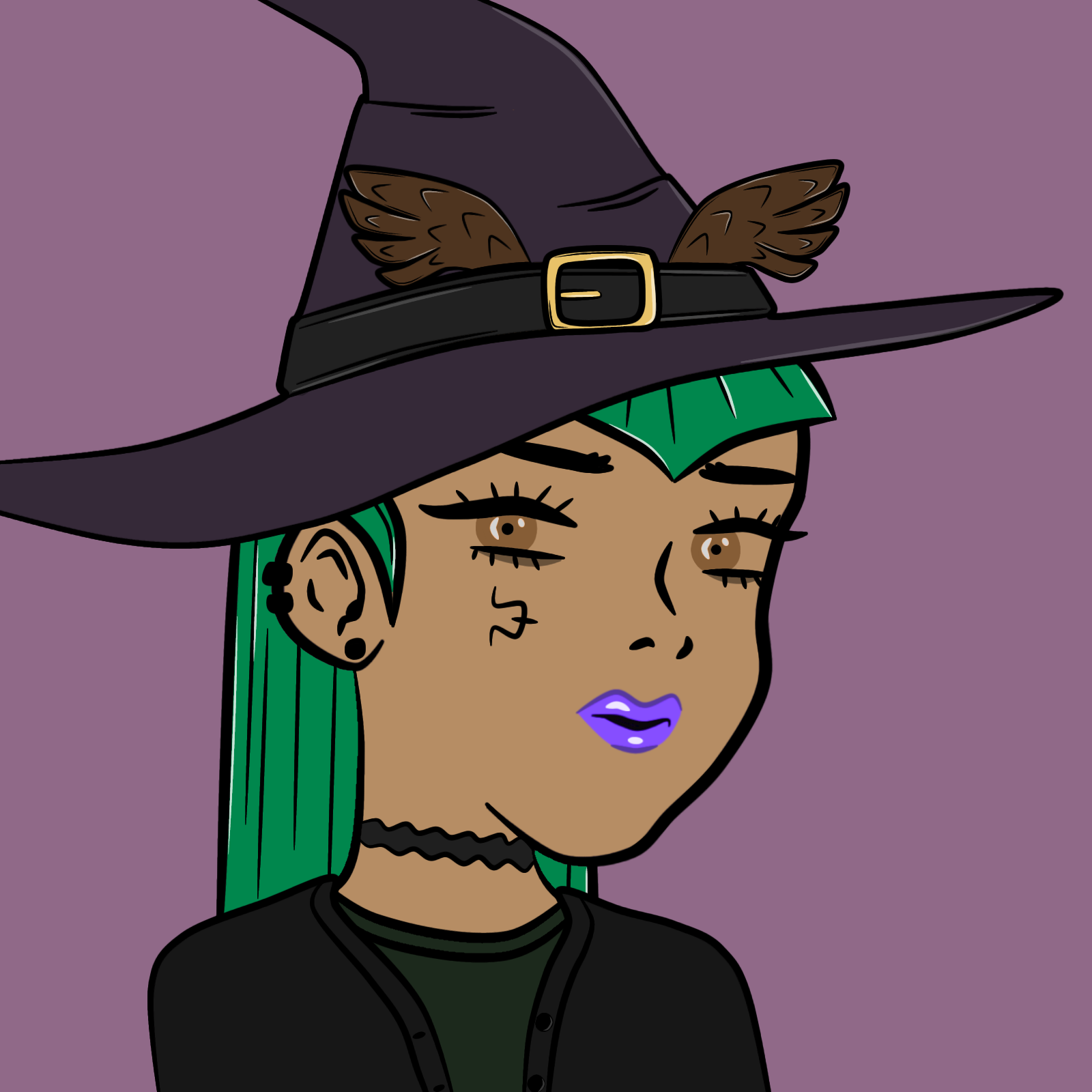 Nasty Bwitch #555 NFT on Algorand