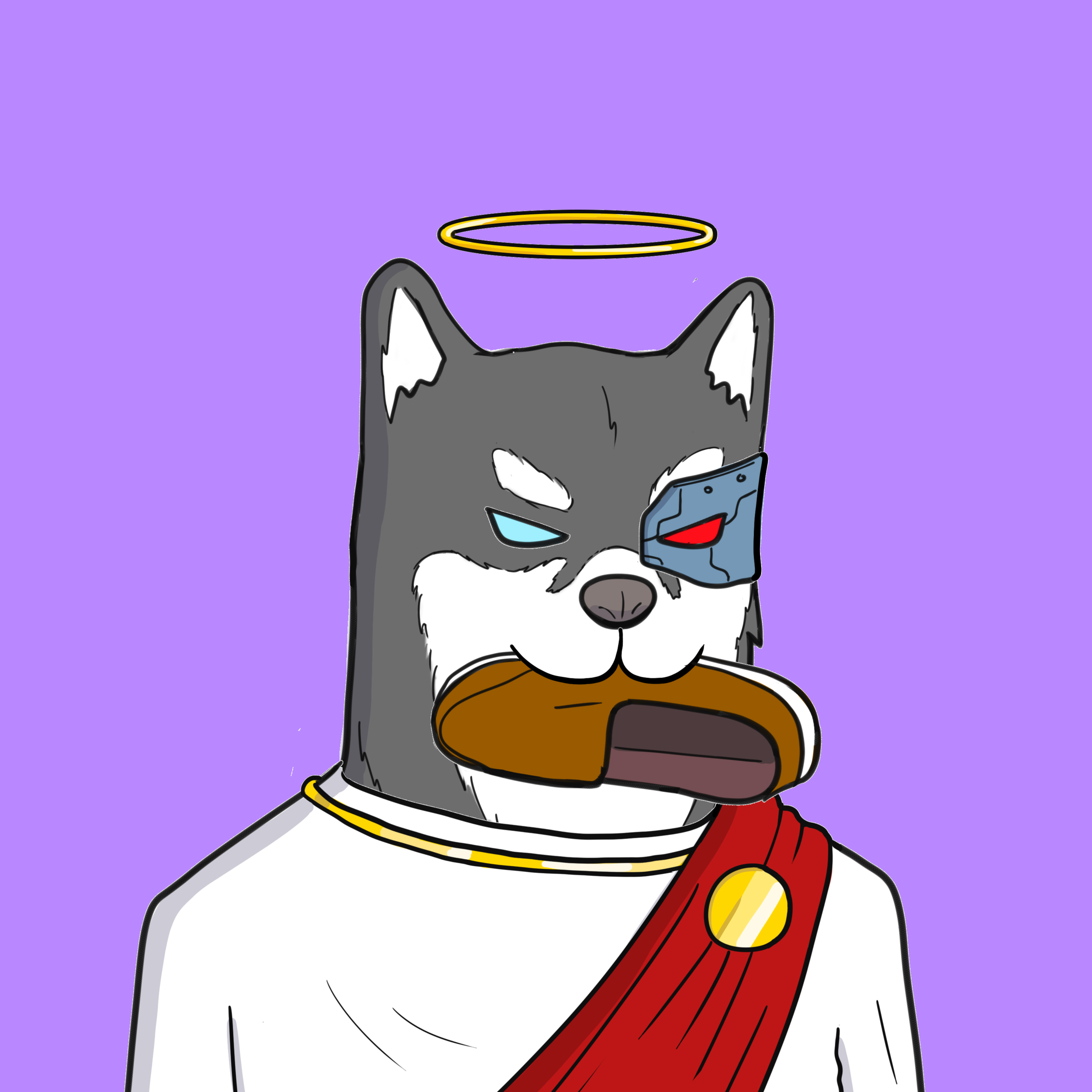 ALGORIAN DOGS #133 NFT on Algorand