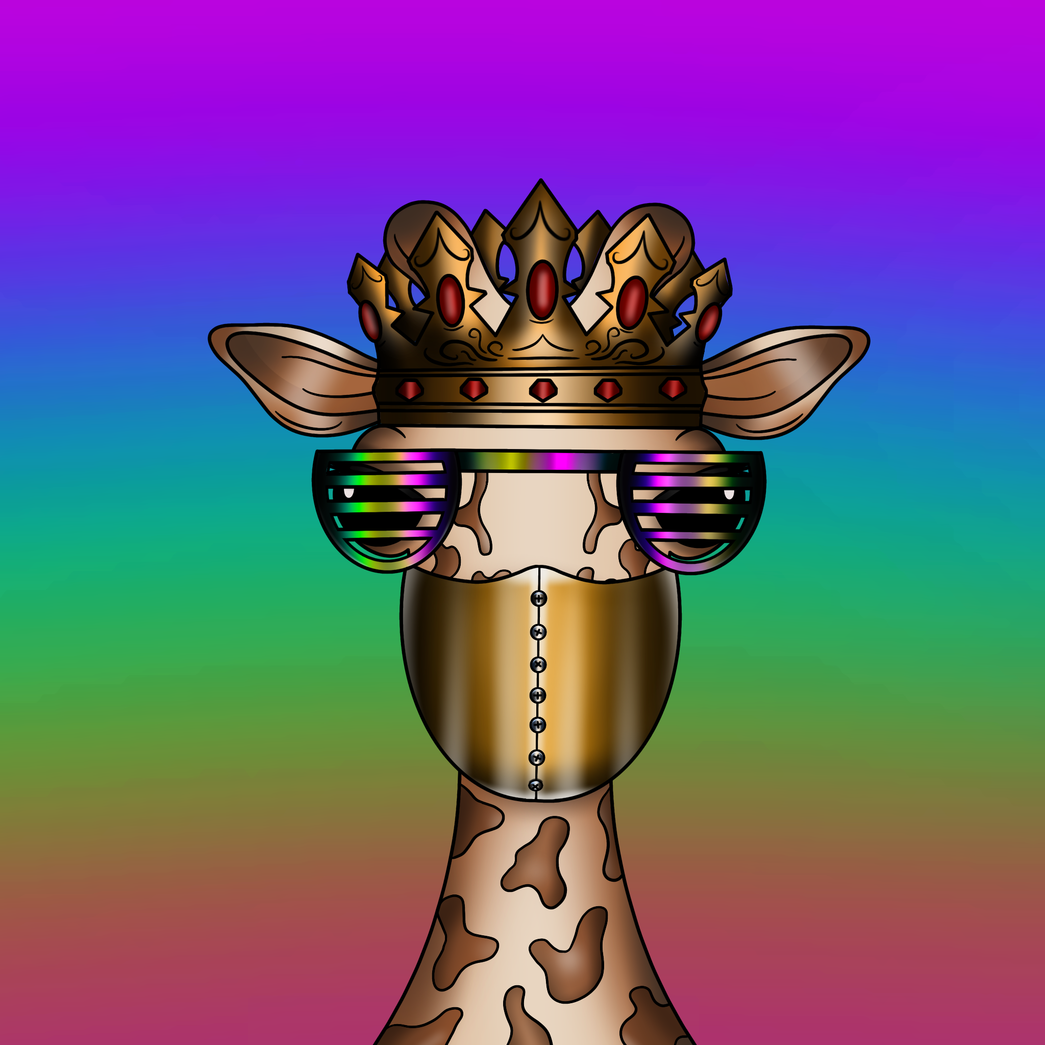 Cool Giraffe Gen2 #203 NFT on Algorand