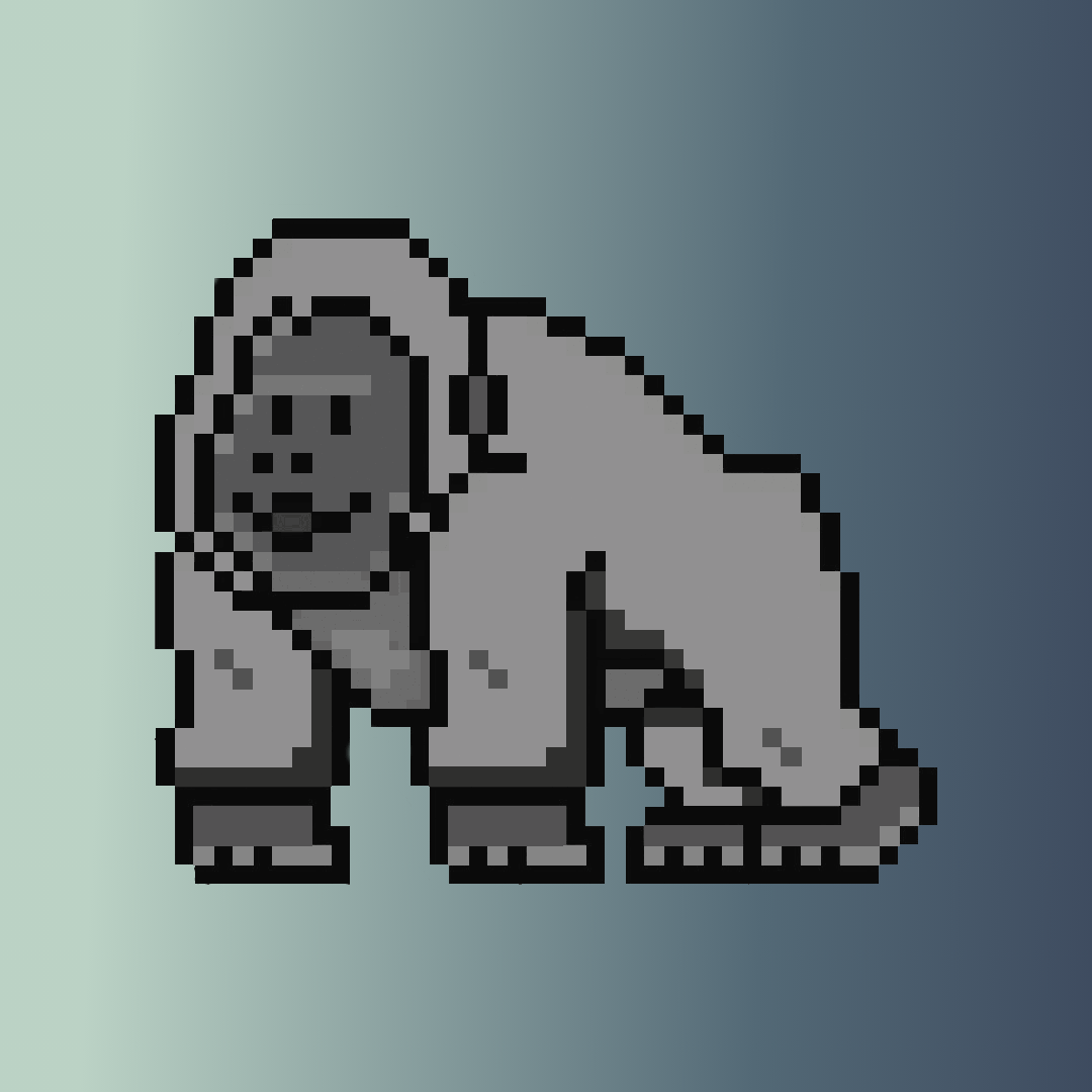 Algo Gorilla (COMMON) 153 NFT on Algorand