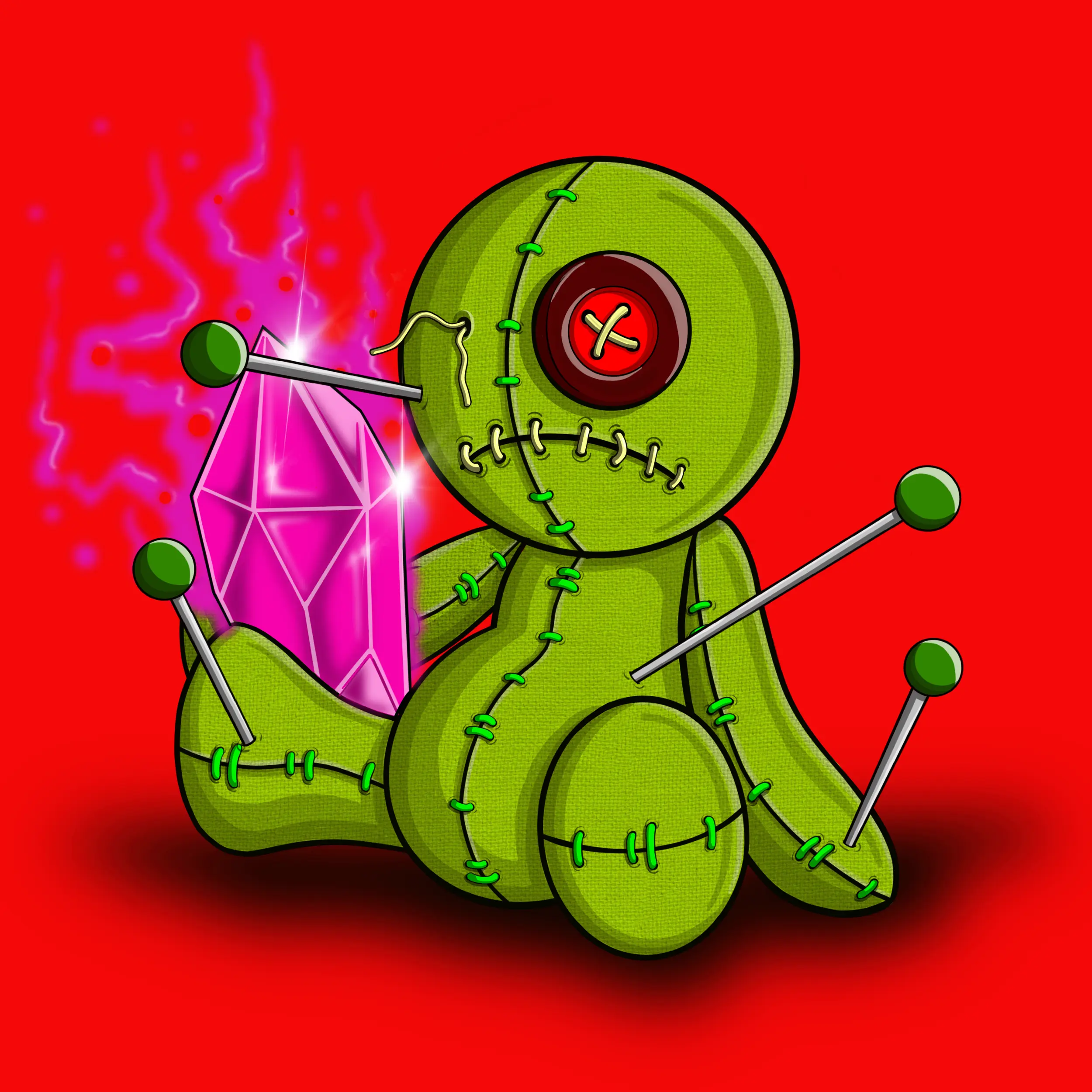 Trippy Stitch #856 NFT on Algorand