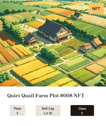 Quiet Quail Farm Plot #008