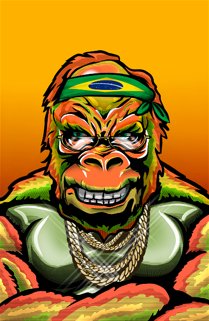 Gangster Gorilla 2487