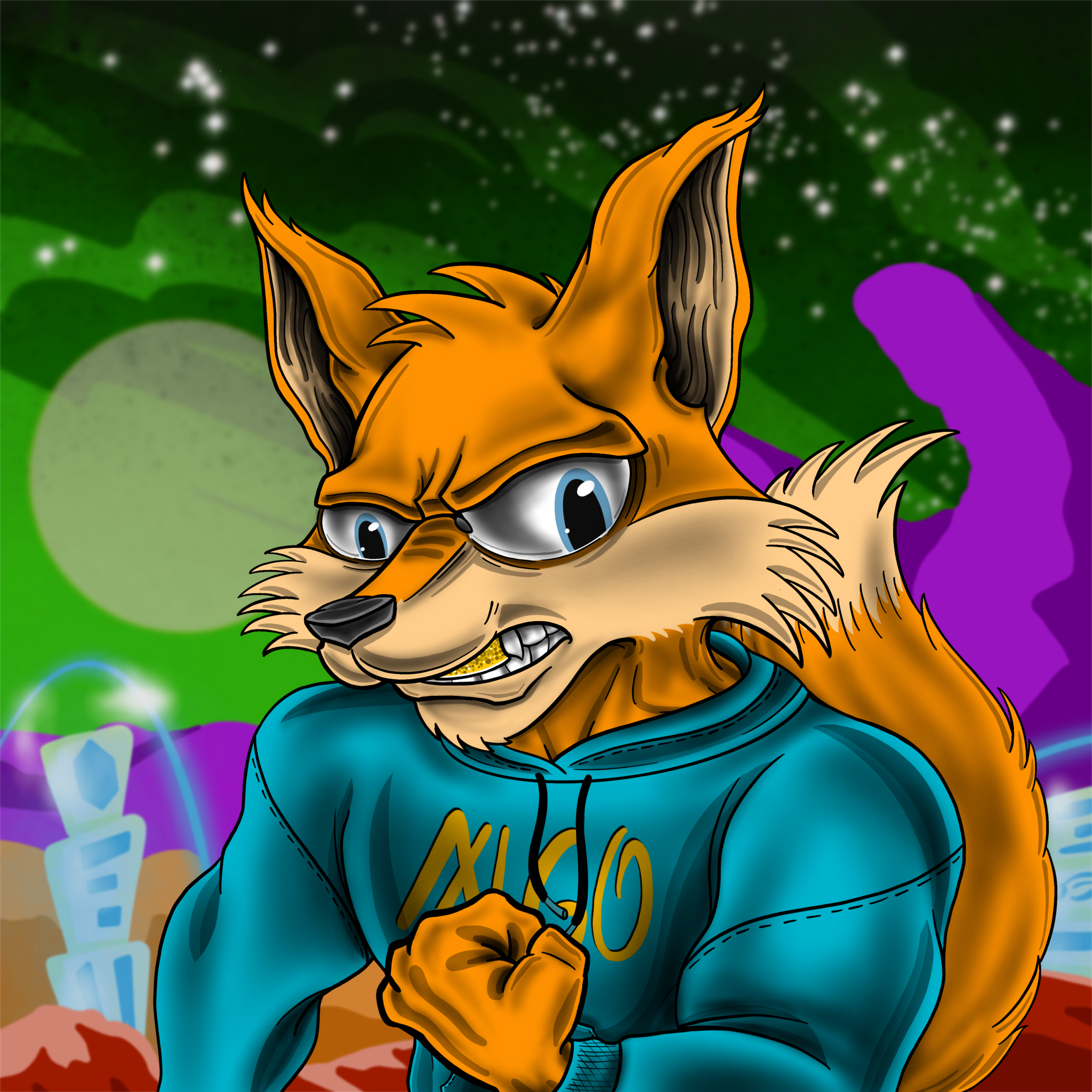 AlgoFoxCREW #472 NFT on Algorand