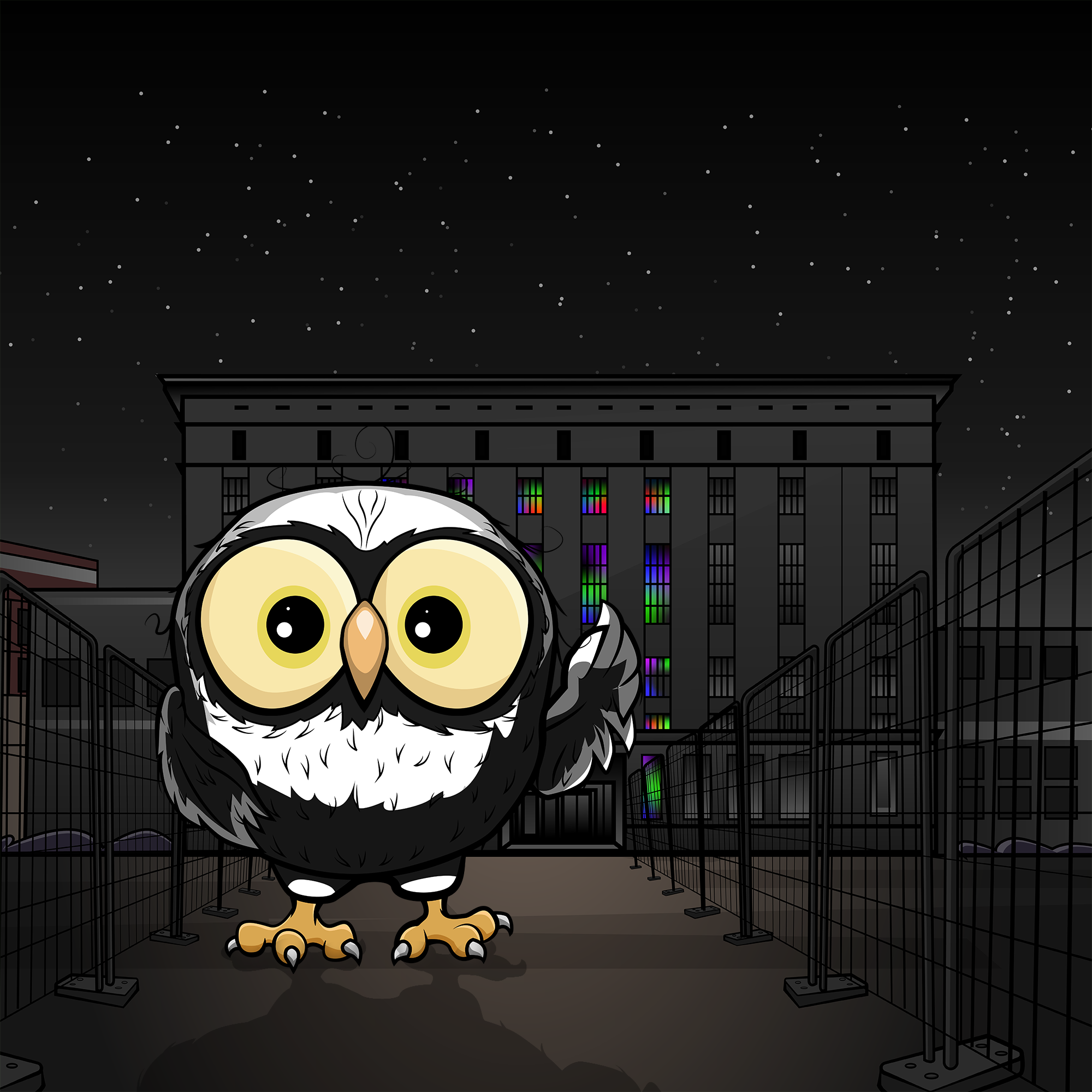 cryptOOwl 018 NFT on Algorand