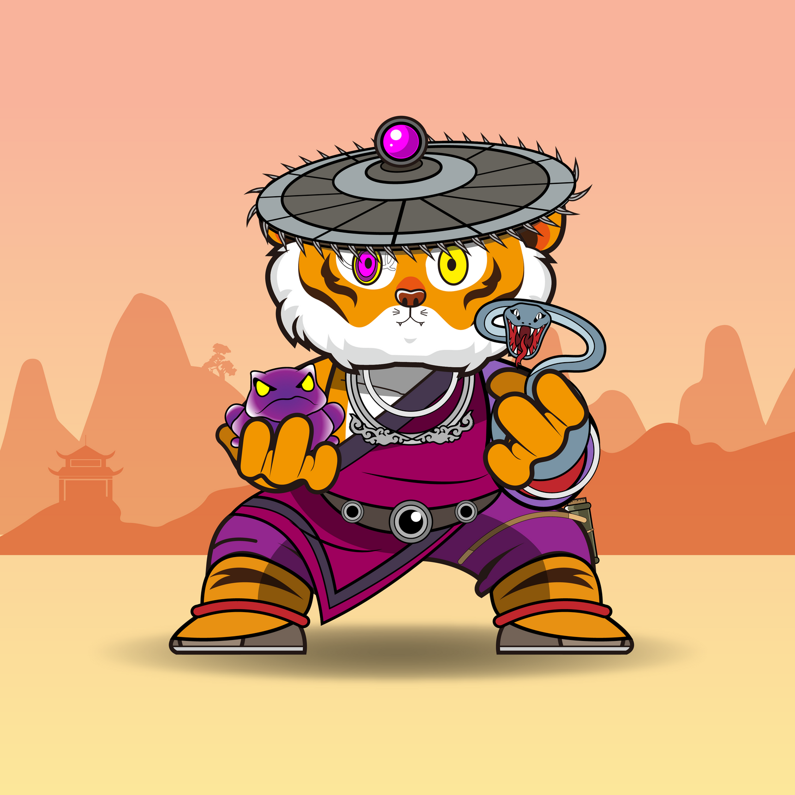 Wushu Chi #0894 NFT on Algorand