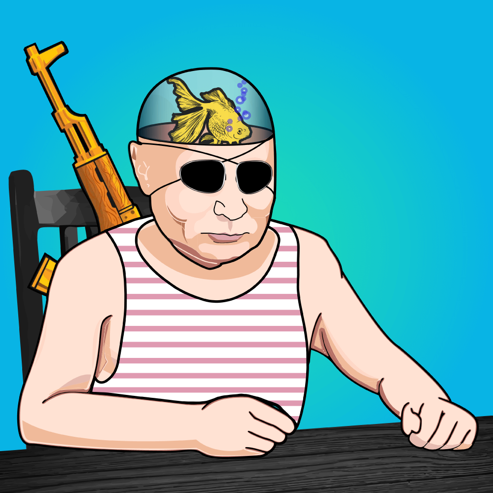 Dead Putin Society #86 NFT on Algorand