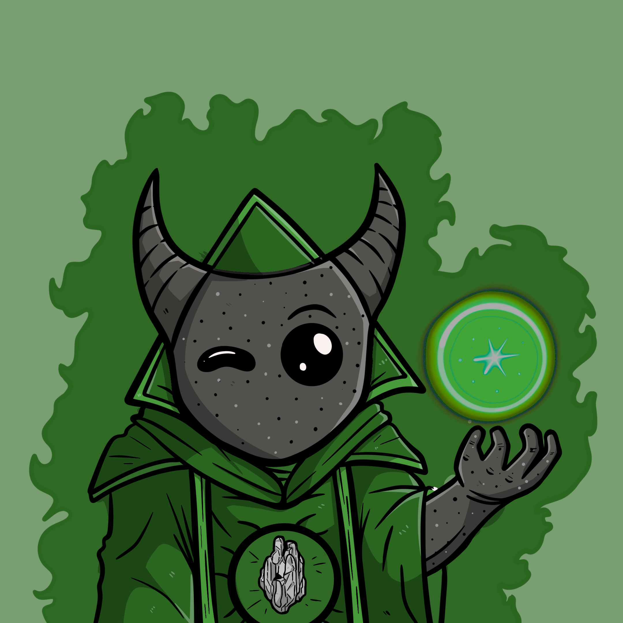 Vivip Wizard #0048 NFT on Algorand