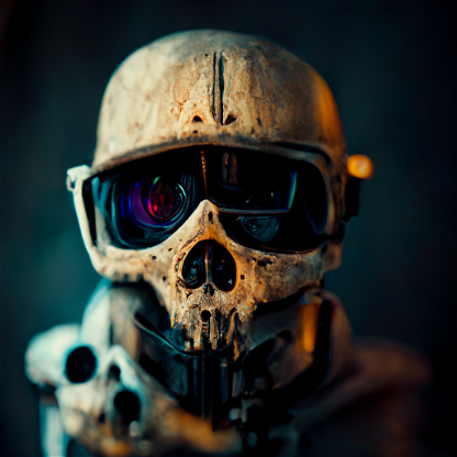 Cyber Skull #142