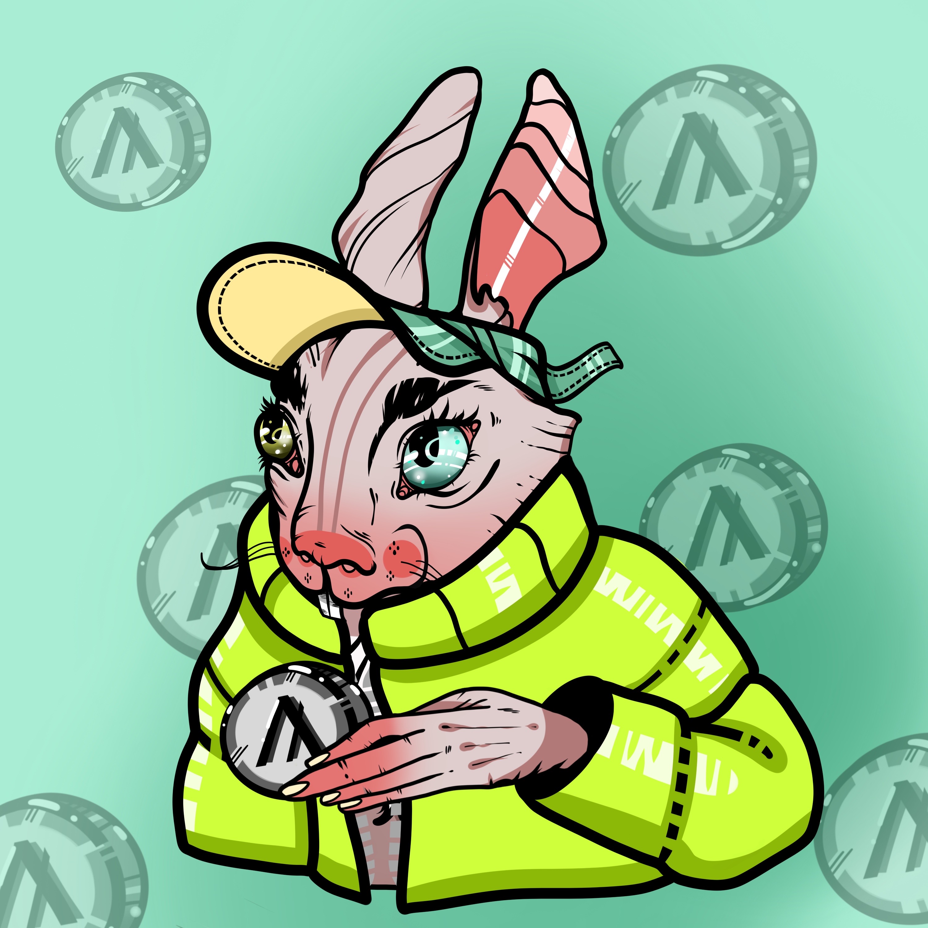 Cunning Bunny 164 NFT on Algorand