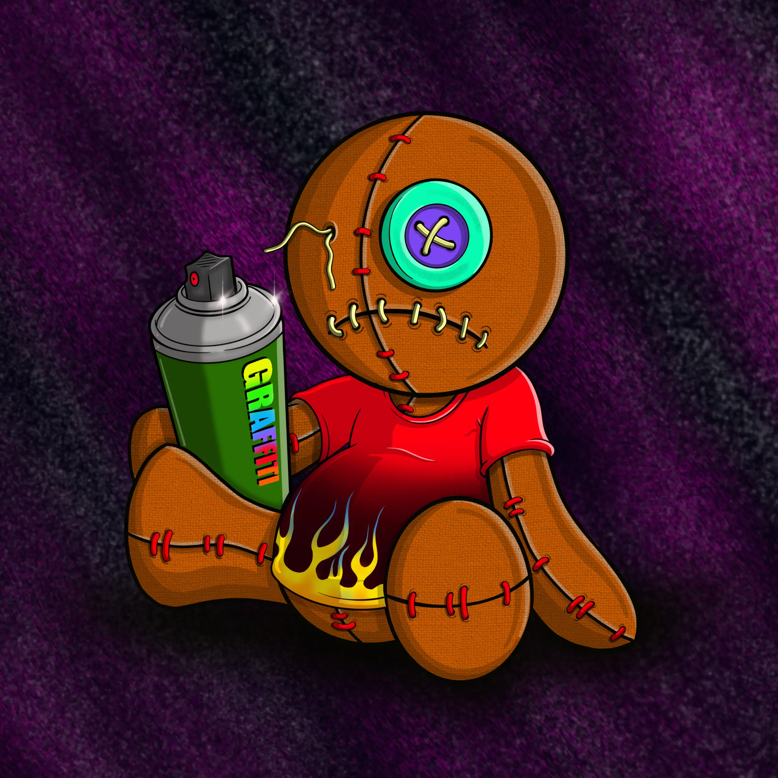 Trippy Stitch #294 NFT on Algorand