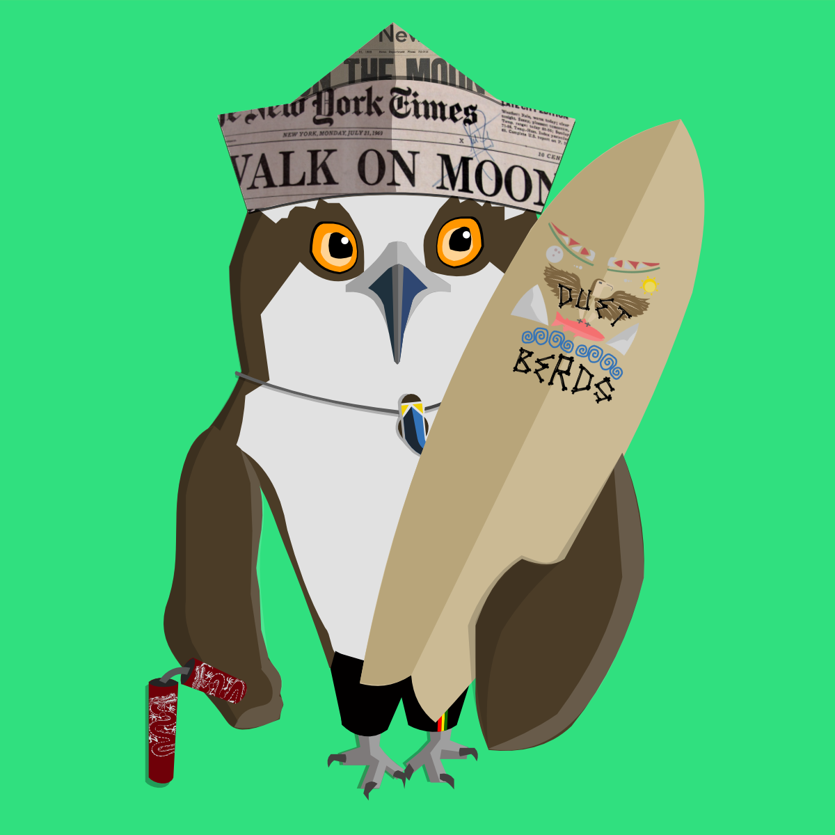 Baby Osprey #1200 NFT on Algorand