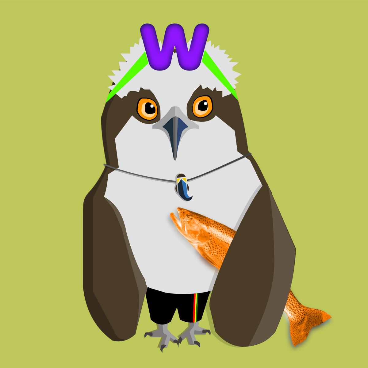 Baby Osprey #1674 NFT on Algorand