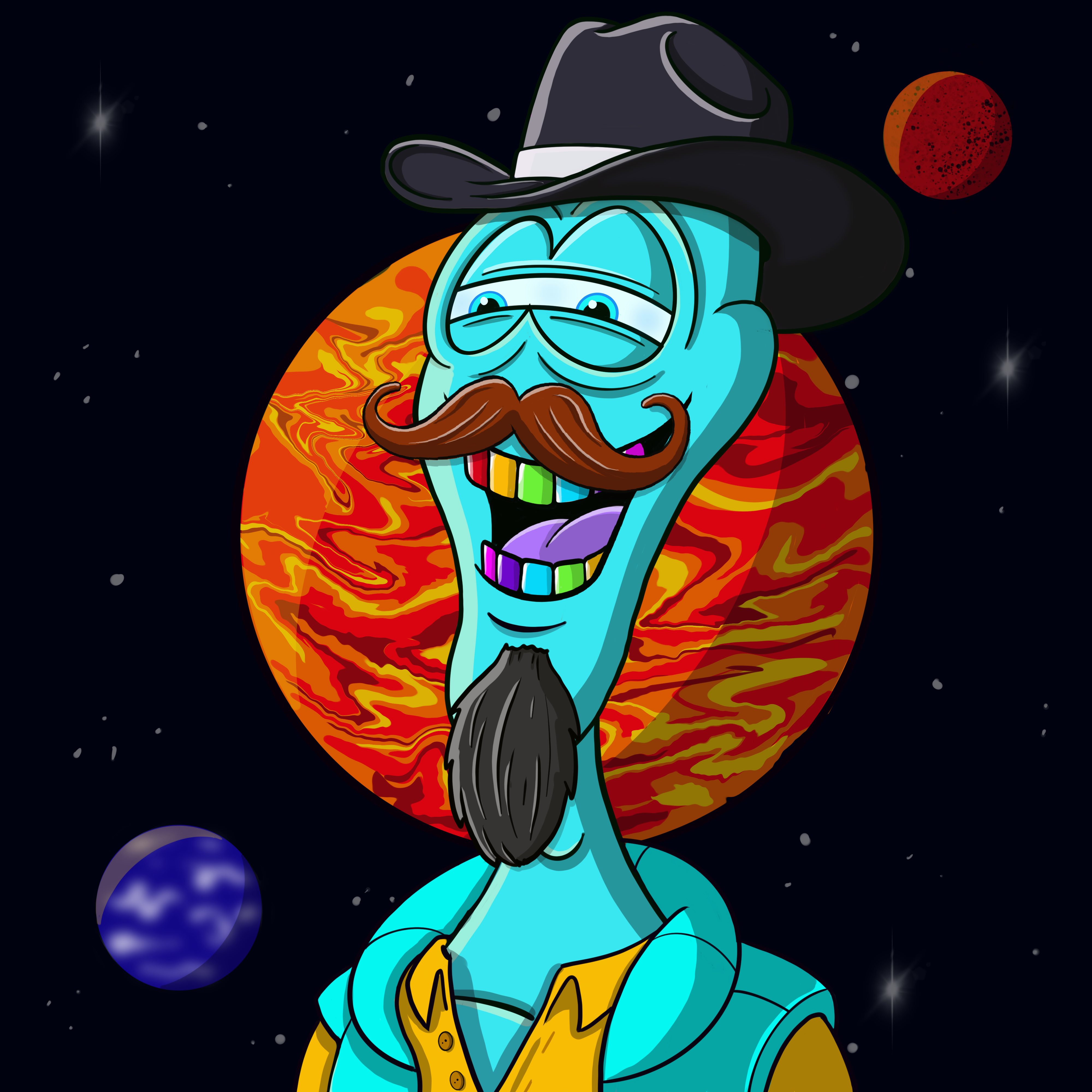Incognito Alien Club #474 NFT on Algorand