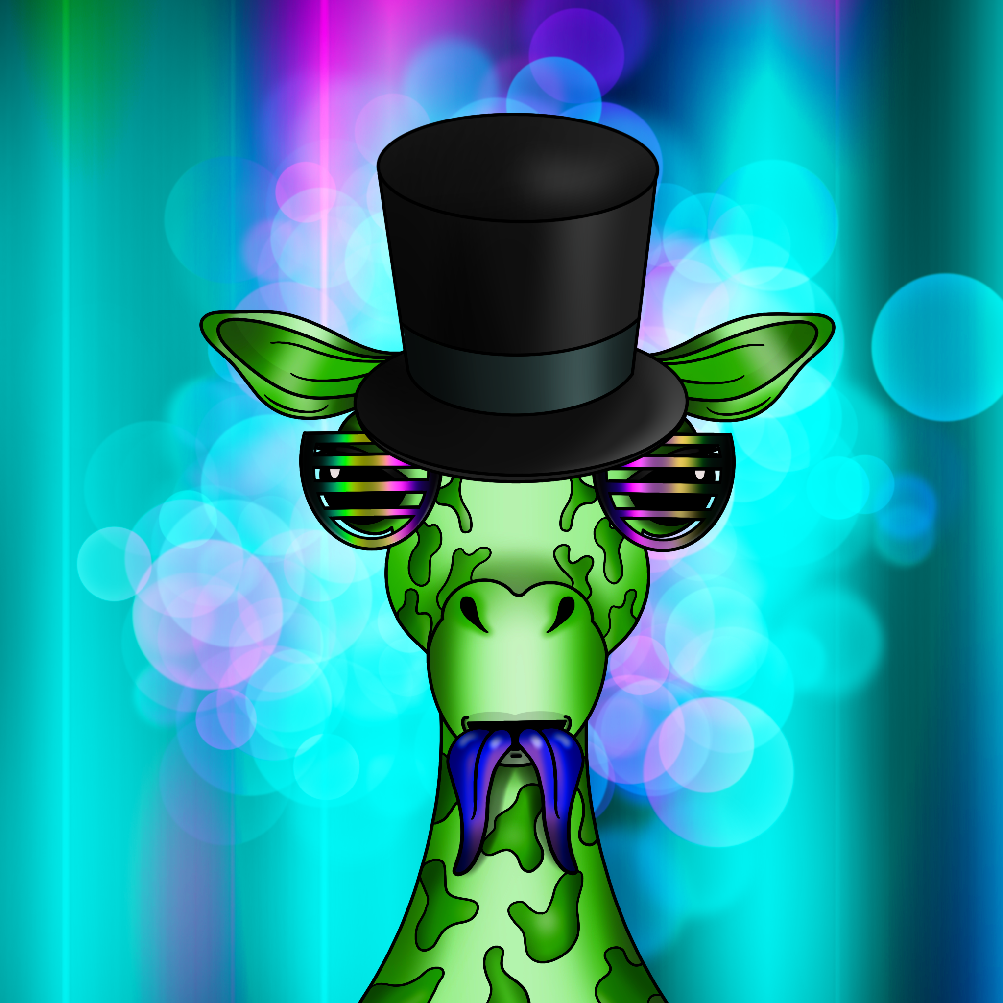 Cool Giraffe Gen2 #303 NFT on Algorand
