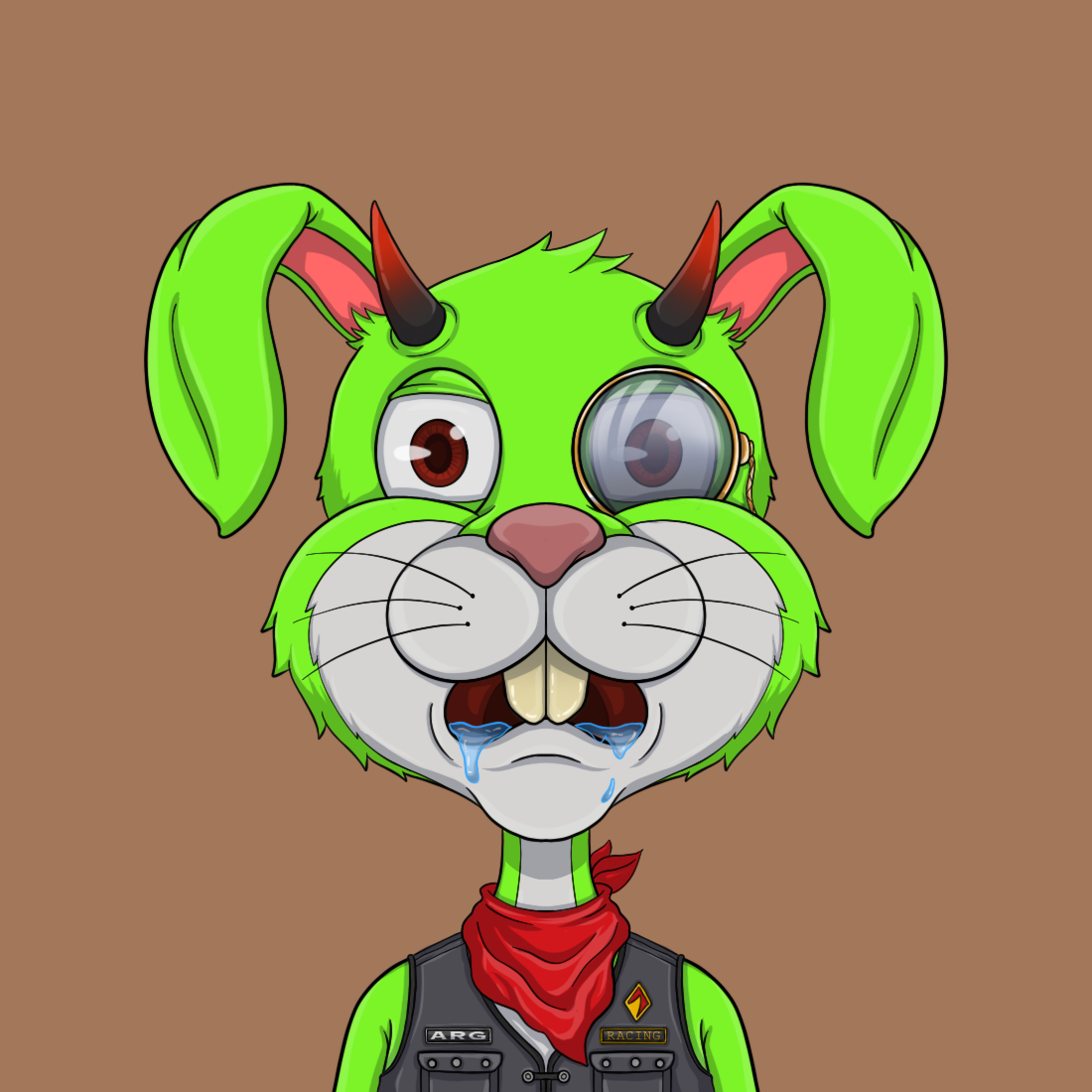 Addict Rabbit Gang 1378 NFT on Algorand