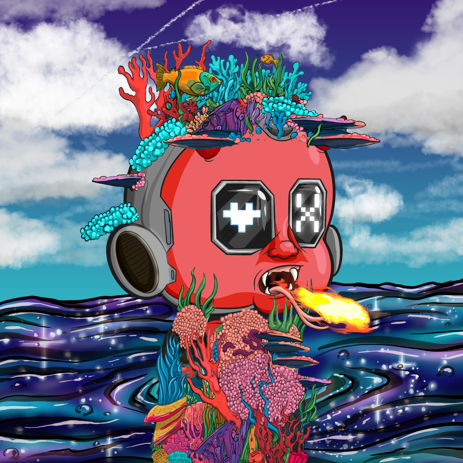 CRAZY CLONE 830 NFT on Algorand