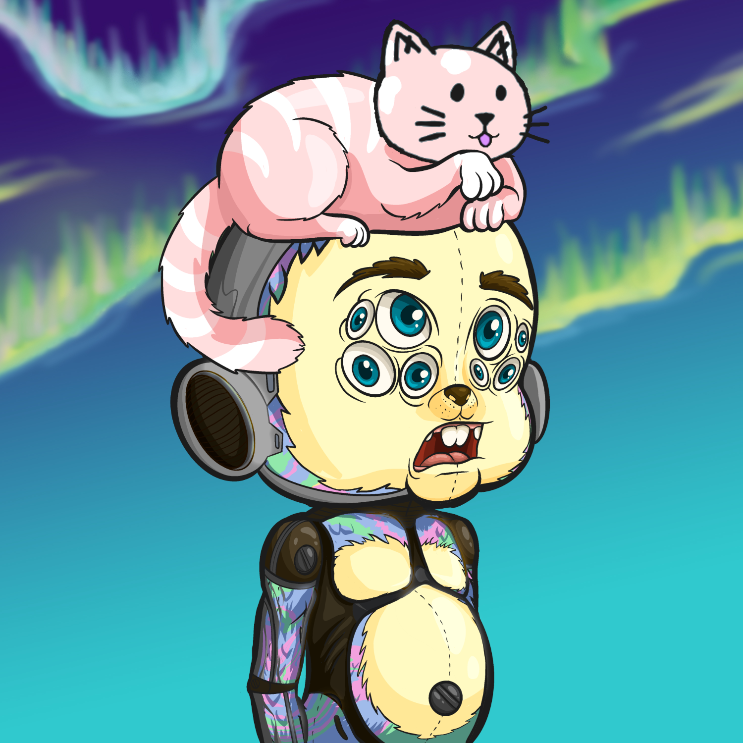 CRAZY CLONE 836 NFT on Algorand