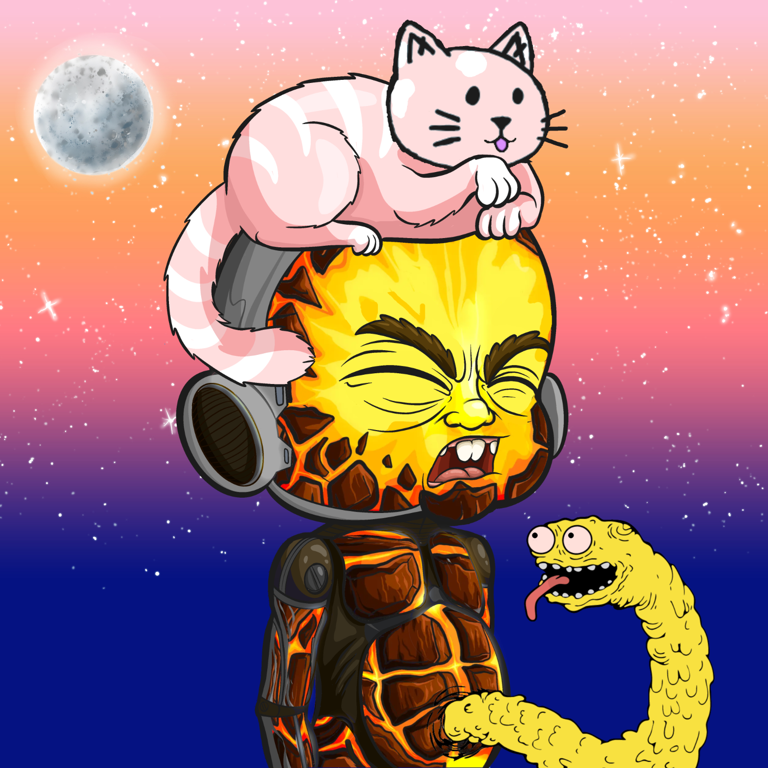 CRAZY CLONE 845 NFT on Algorand