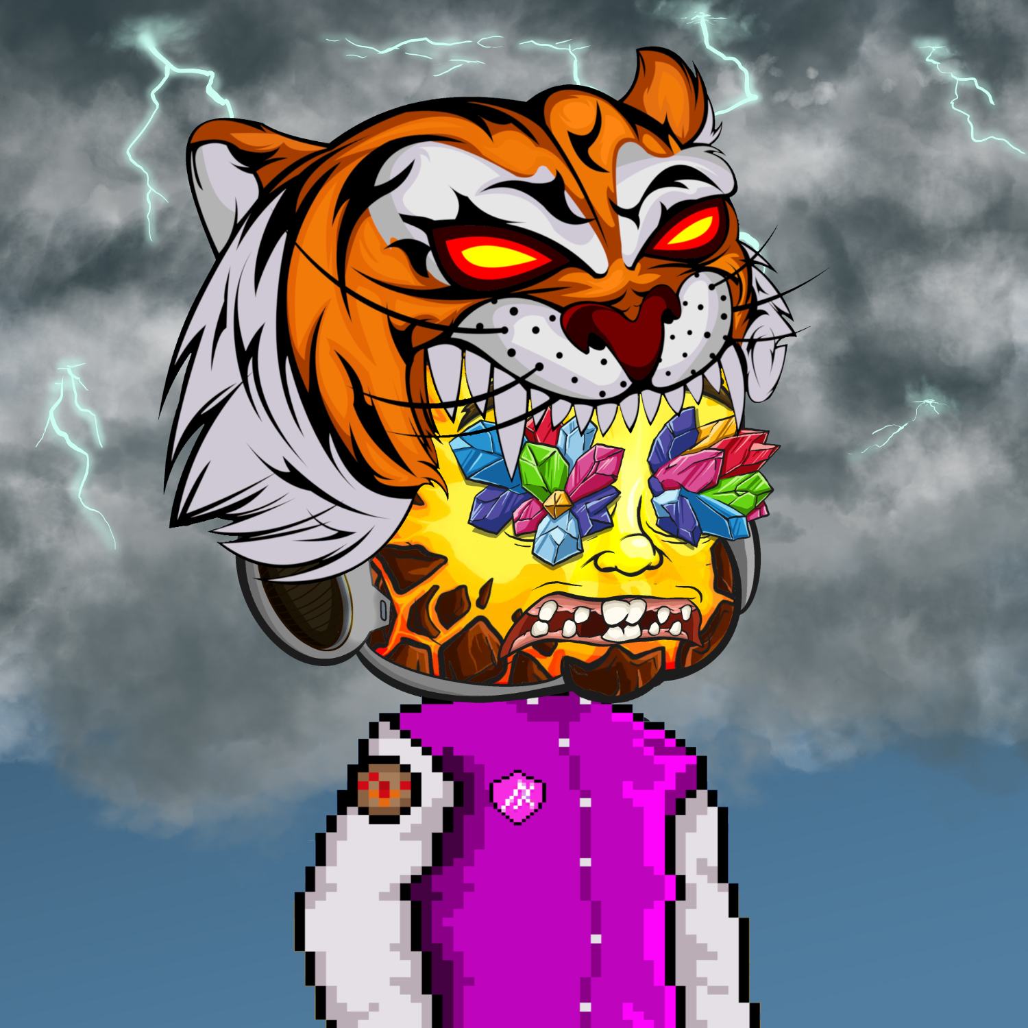 CRAZY CLONE 863 NFT on Algorand