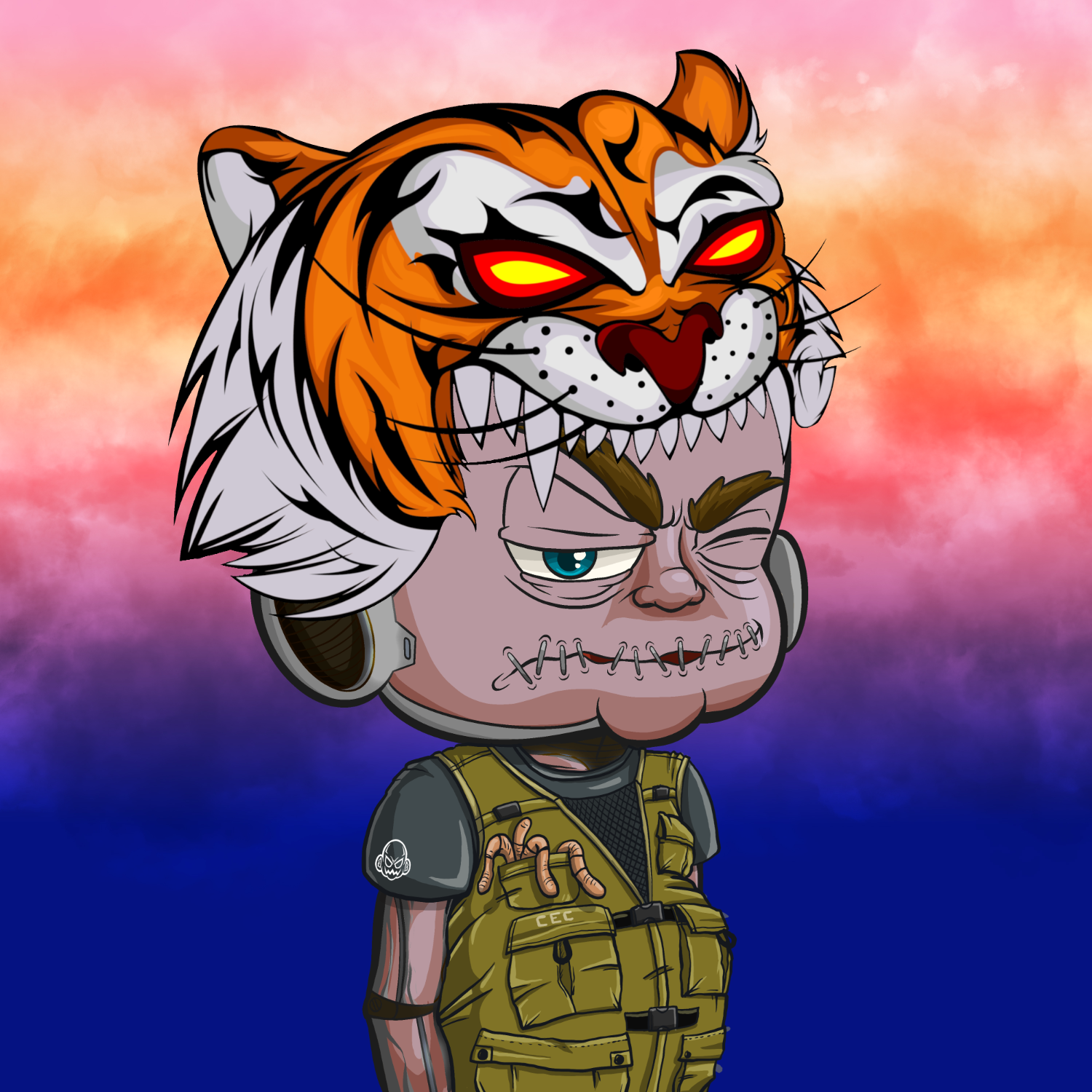 CRAZY CLONE 889 NFT on Algorand