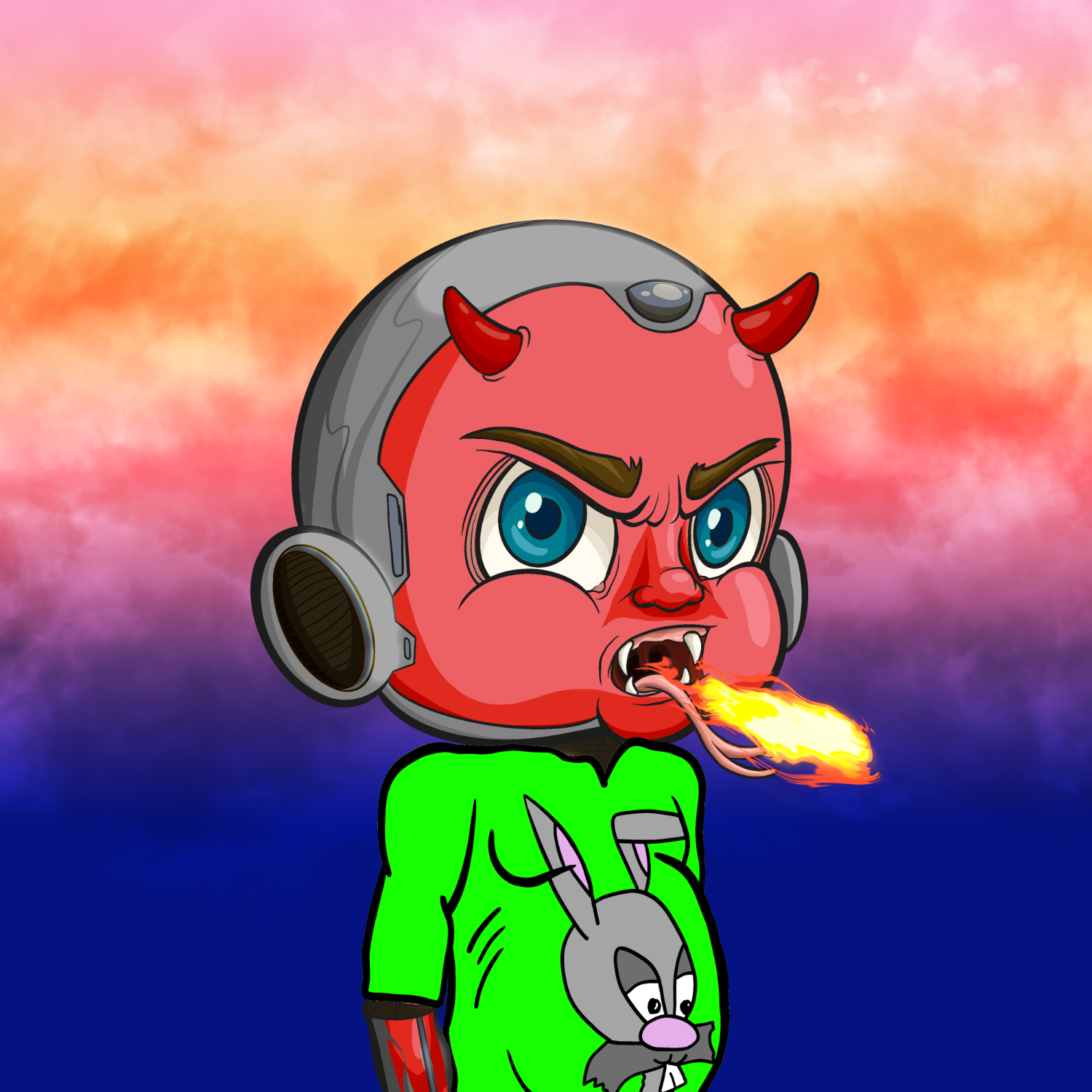 CRAZY CLONE 894 NFT on Algorand