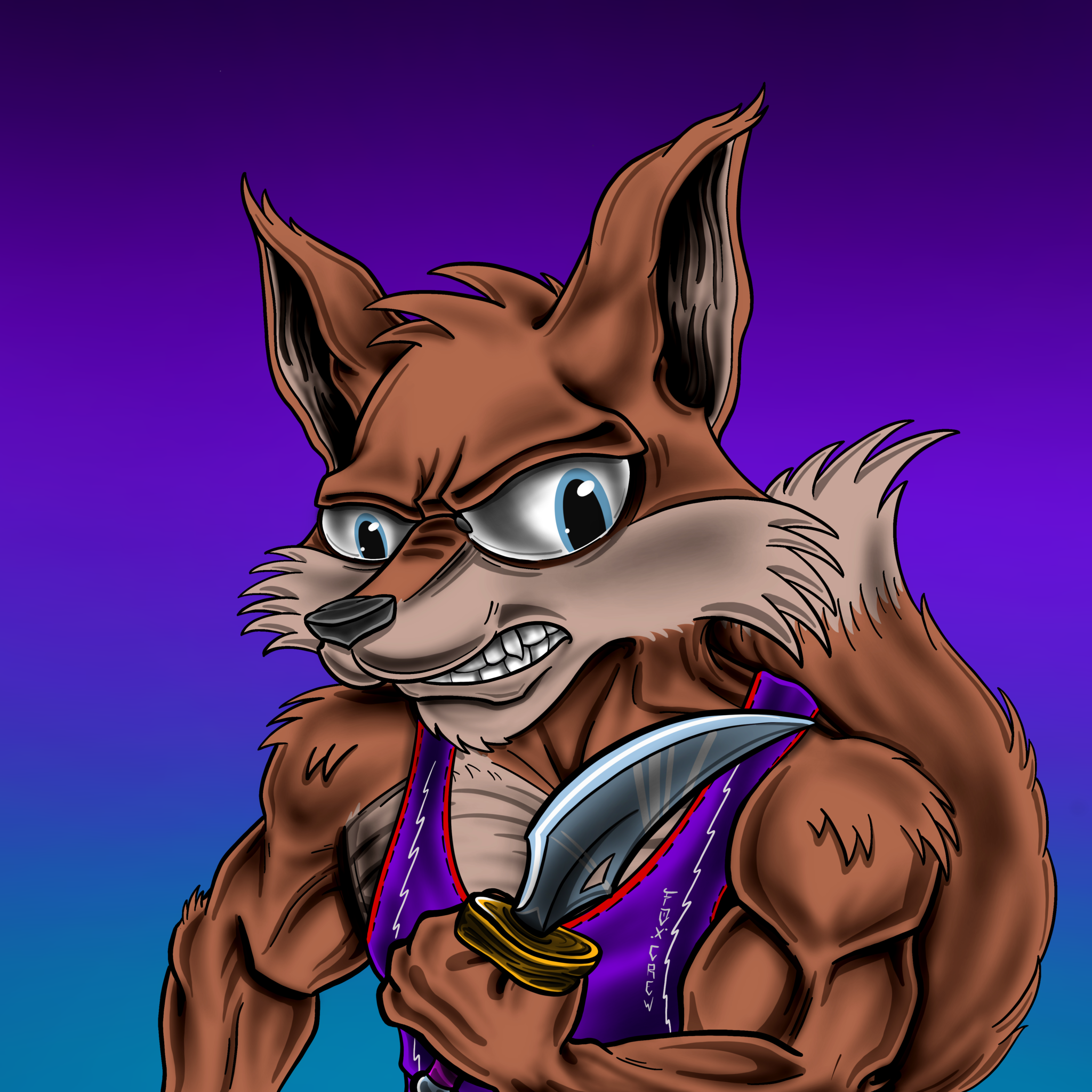 AlgoFoxCREW #71 NFT on Algorand