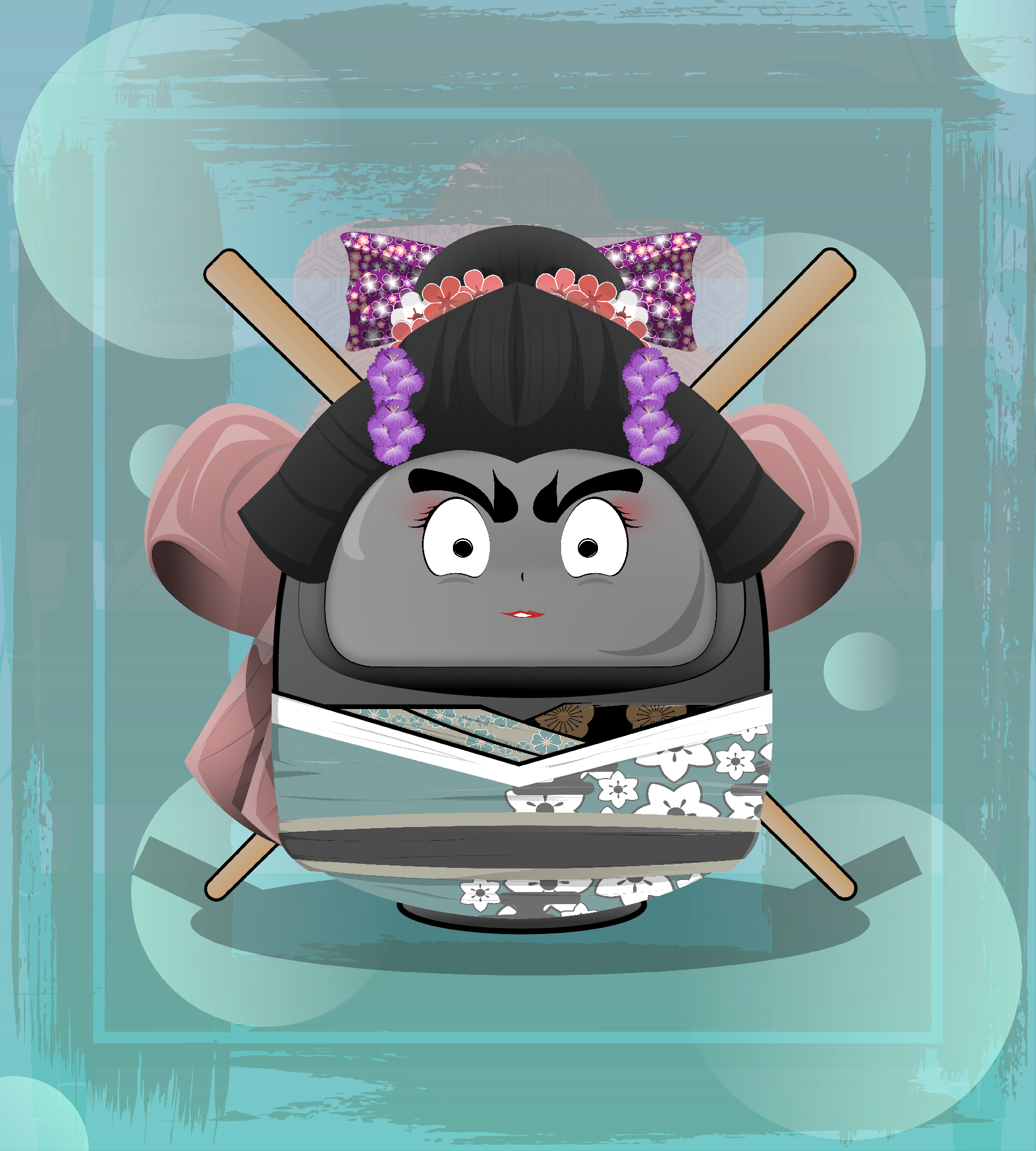 AlgoDaruma #0754 NFT on Algorand