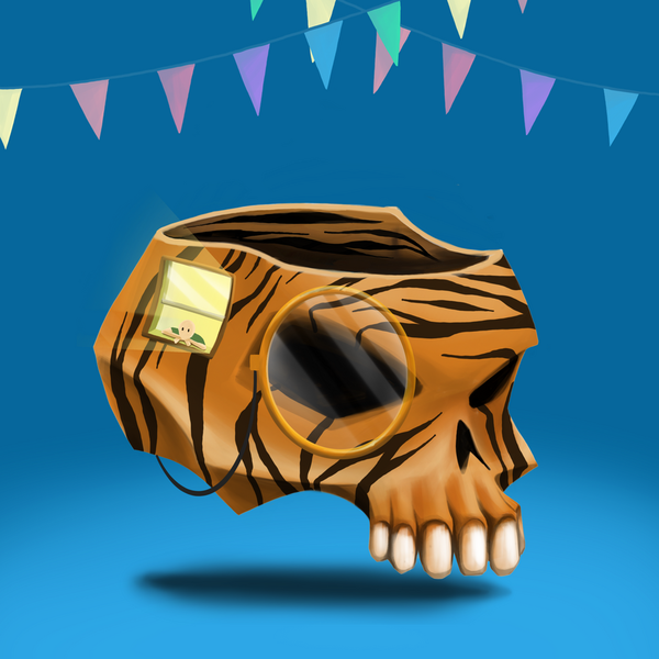 An image of AlgoSeas Skull #24