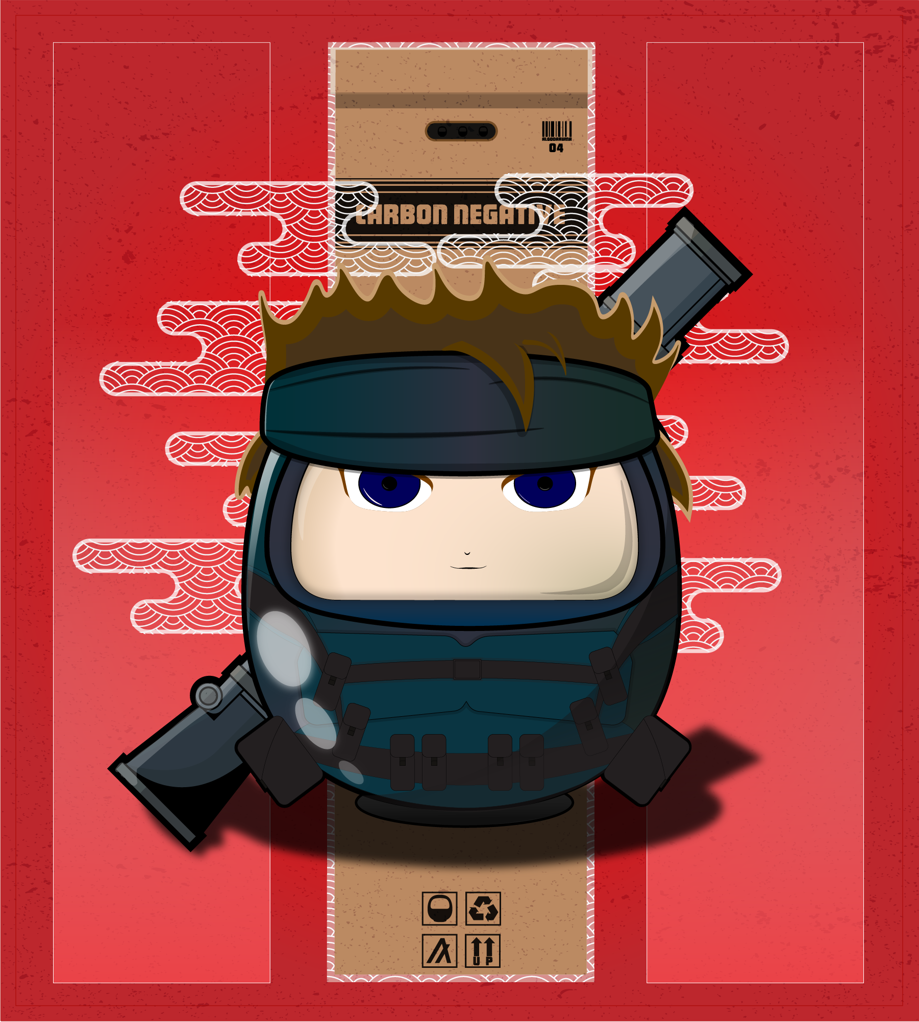 Custom AlgoDaruma #1 NFT on Algorand