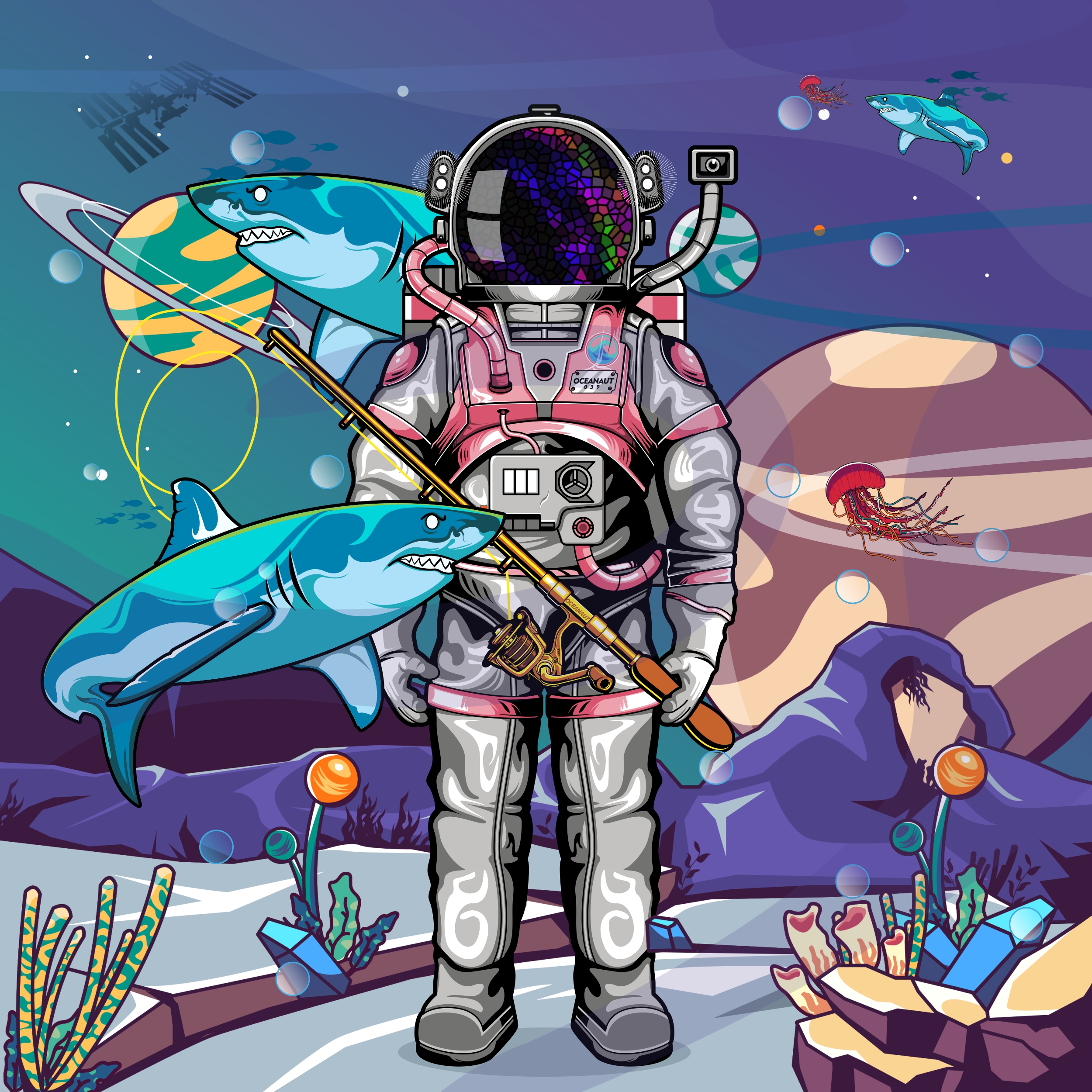 Oceanaut_039 NFT on Algorand